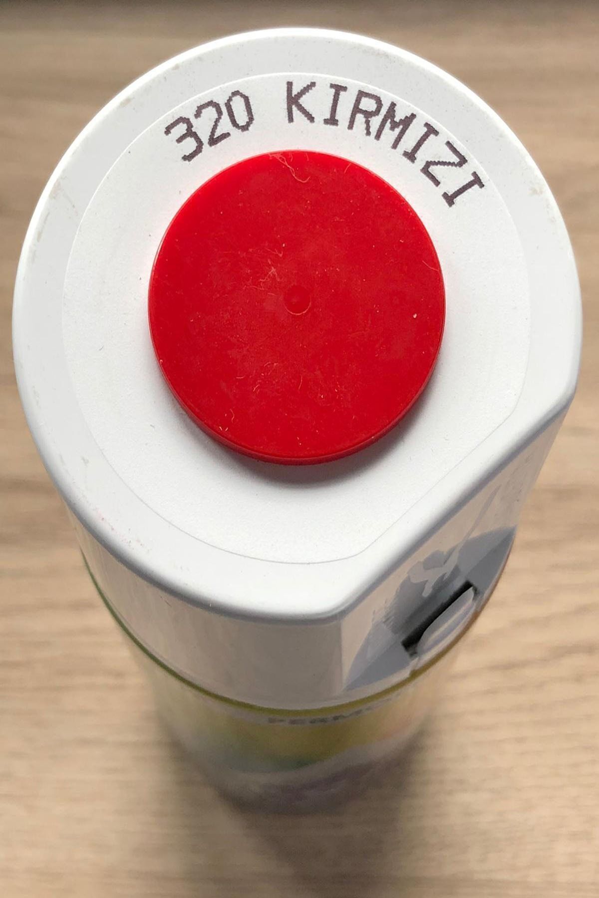 Akçalı Kırmızı 320 Alüminyum-ahşap-plastik-demir-metal-sprey Boyama 400 ml