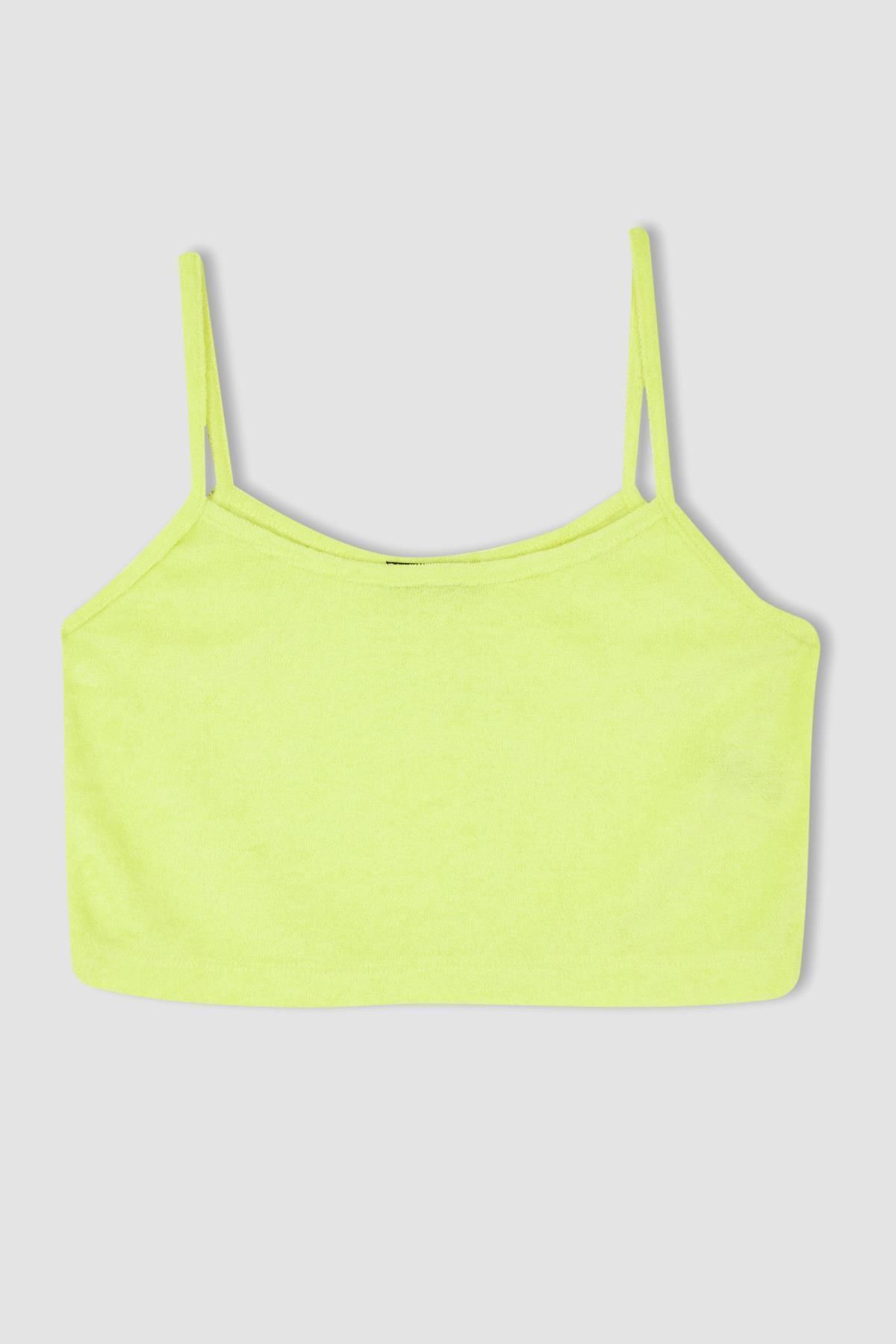 DeFacto-Basicatlet with Hanger - Coool Fitted Towel Fabric Y2246Az22Sm 8