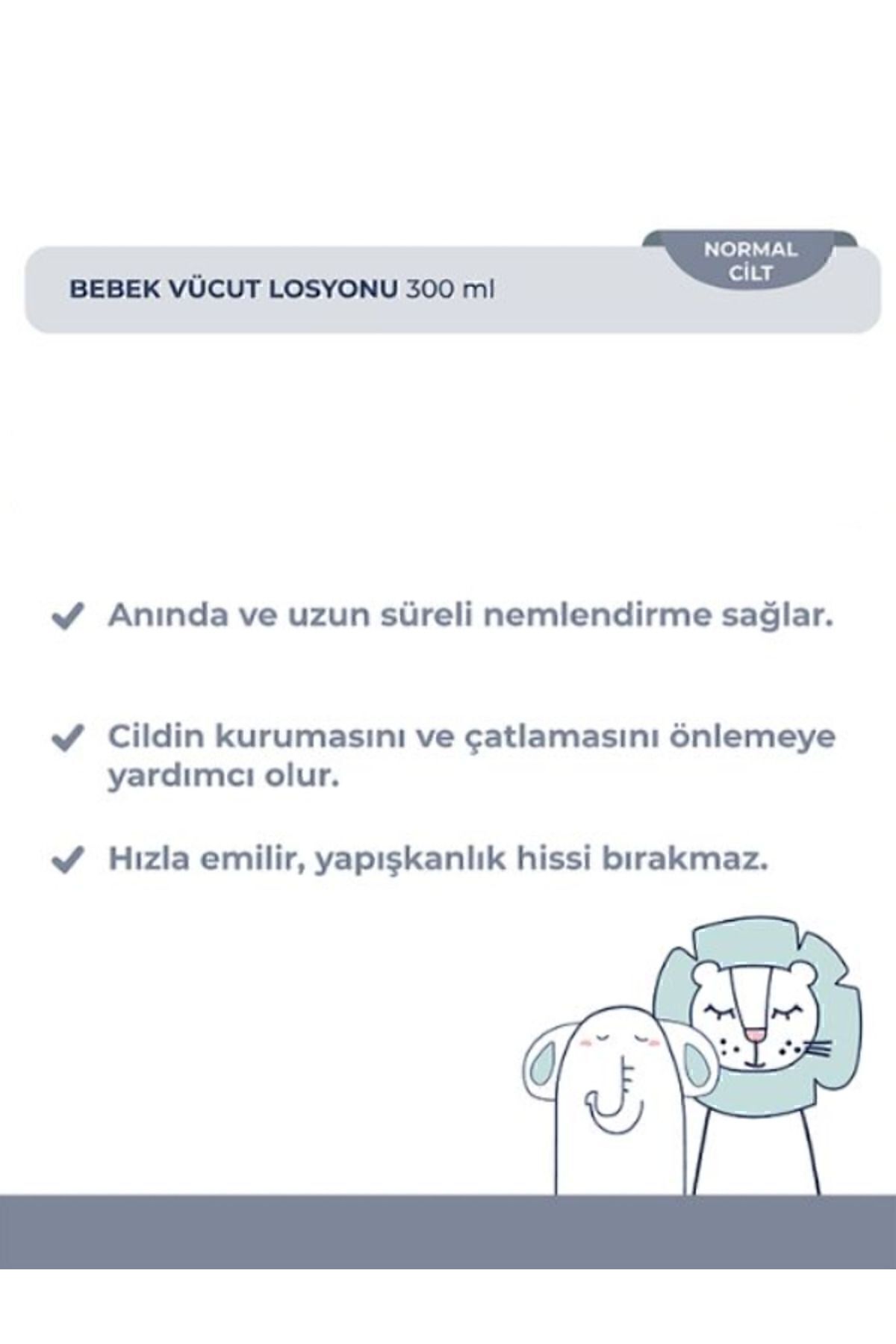 Bambino Bebek Vücut Losyonu 300 ml fotoğrafı 5 (önizleme)