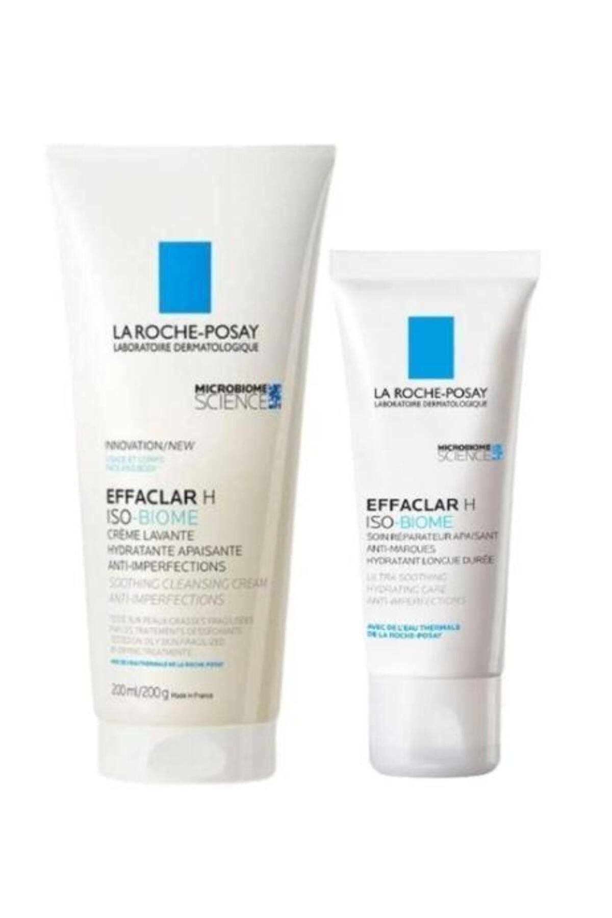 La Roche Posay مجموعه تمیزکننده و مرطوب کننده مایع تولریان دارمالرژو