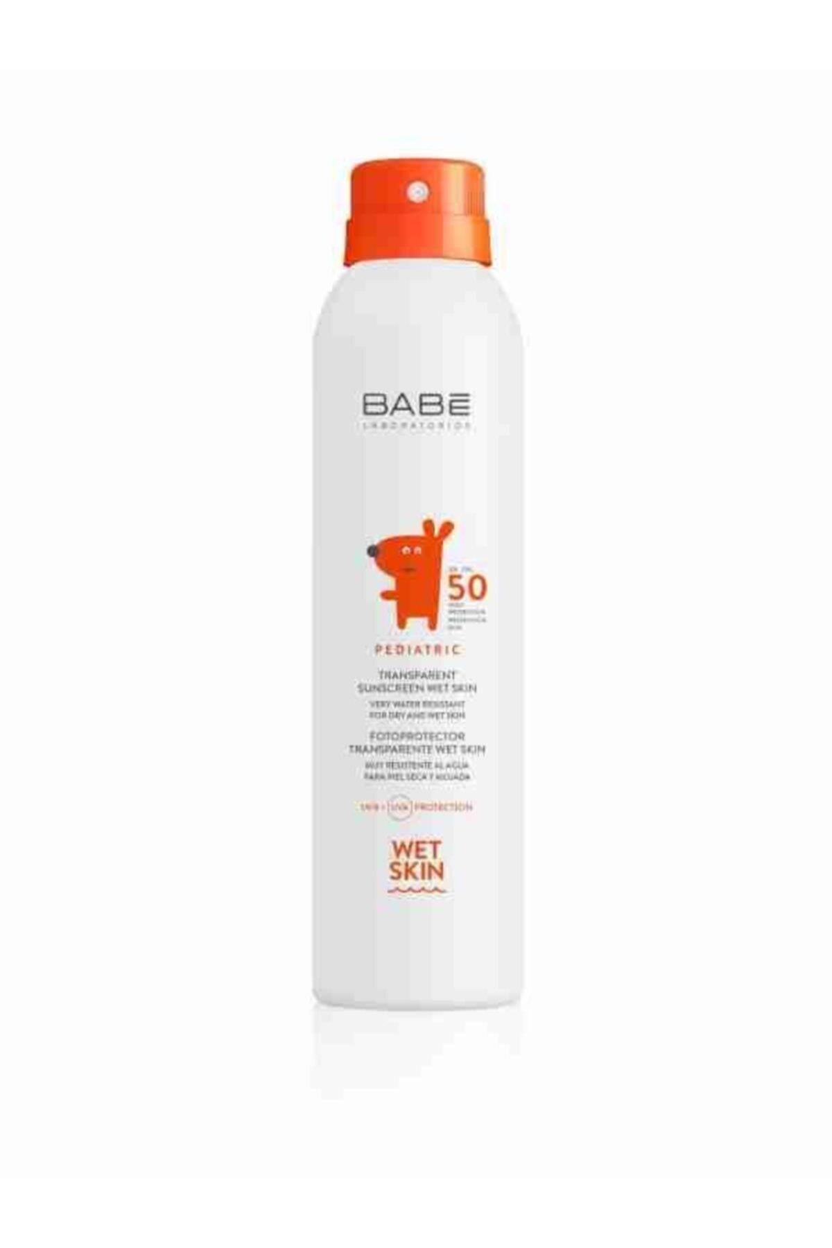 Babe Laboratorios Babe Pediatric Transparent Sunscreen Wet Skin Spf 50 Bebek Ve Çocuk Için Güneş Spreyi 200 ml fotoğrafı 2 (önizleme)