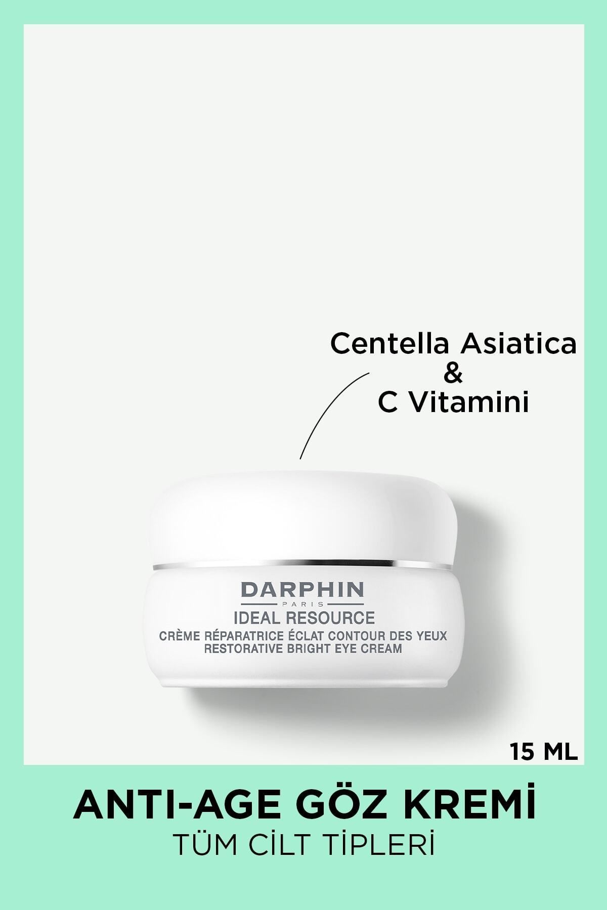 Darphin-Ideal Resource Restorative Bright Eye Cream - First Signs of Maturation, 15 ml,882381098438 1