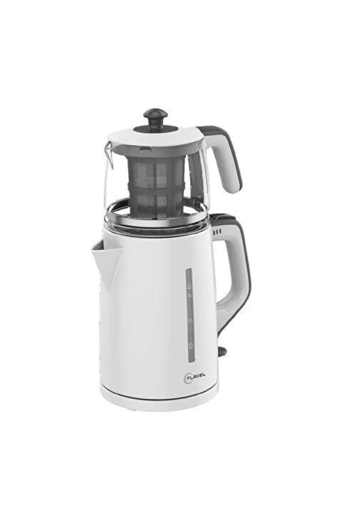 FLAVEL-White Flv 140 1.7 L Tea Machine 1