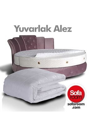Sofaroom Yuvarlak Yatak Alezi
