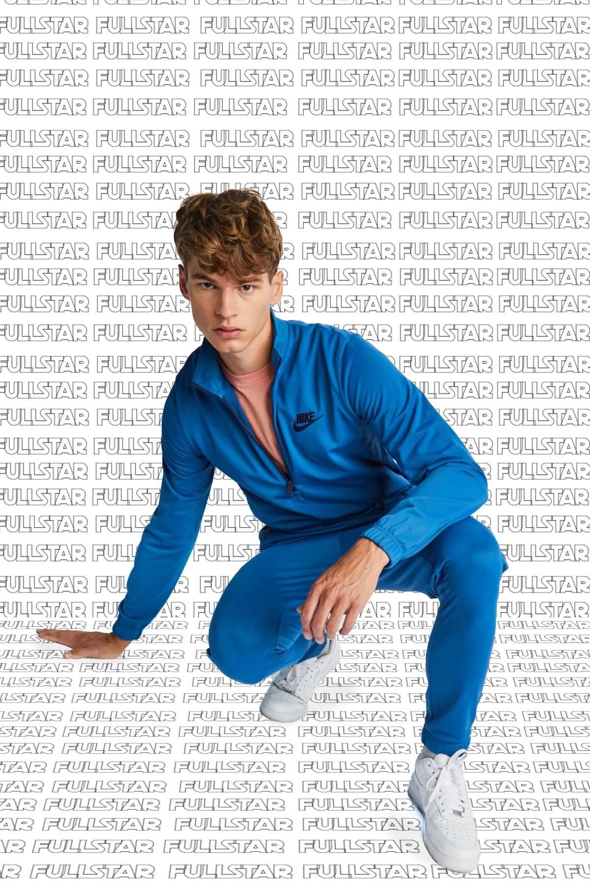 شلوار گرمکن مردانه آبی سرمه ای نایکی | 66.45 FS اورجینال - تصویر 2