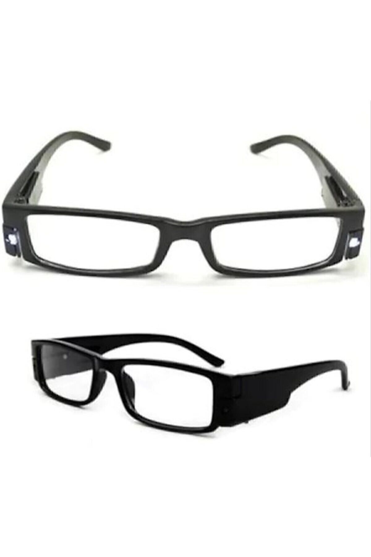 KUZEY HIRDAVAT Kitap Okuma Gözlüğü Led Işıklı Kitap Okuma Gözlüğü