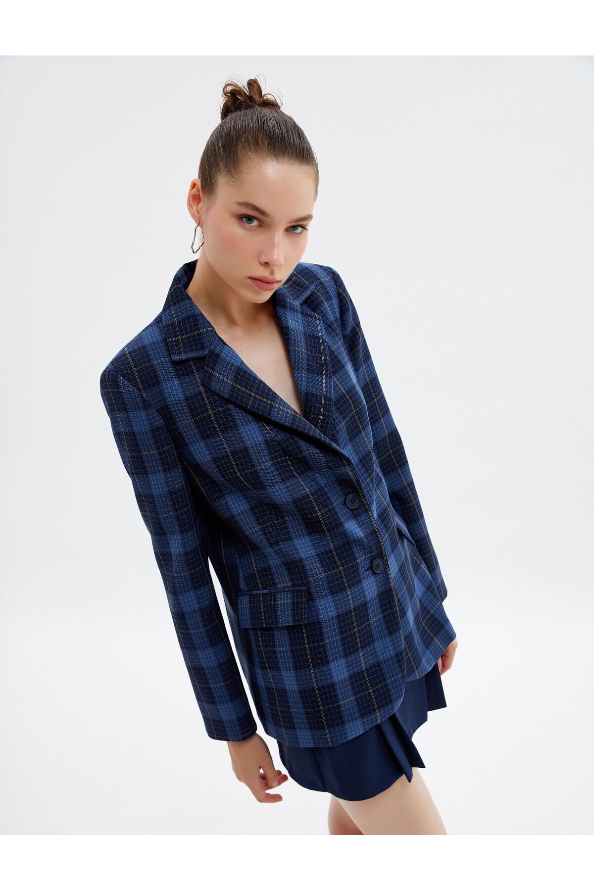 Koton-Blazer Jacket - Design with Buttons and Pockets 3