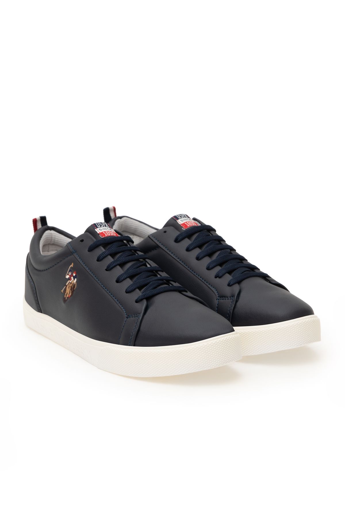 اسنیکر مشکی مردانه کفش های ورزشی سرمهای VR033 U.S. Polo Assn.