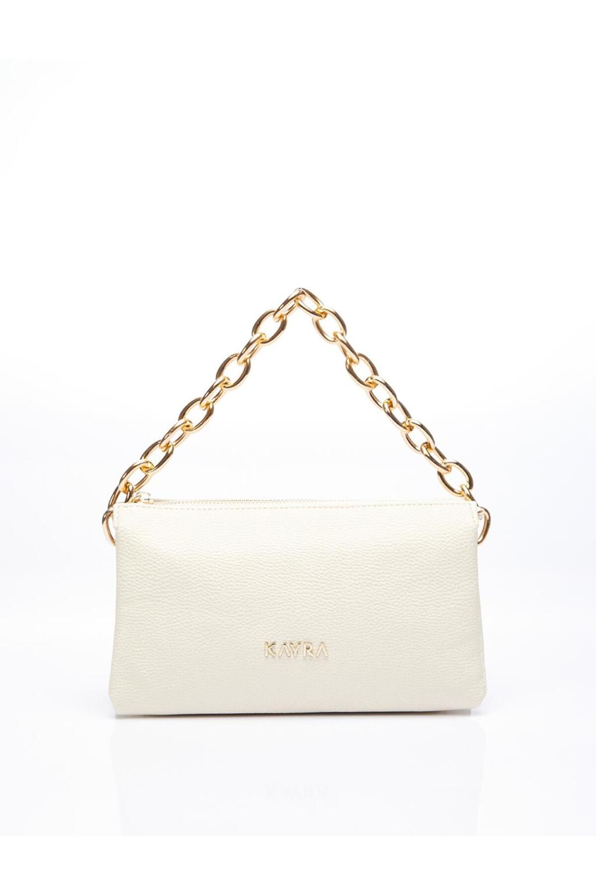 Kayra-Stone Colored Chain Mini Shoulder Bag 1