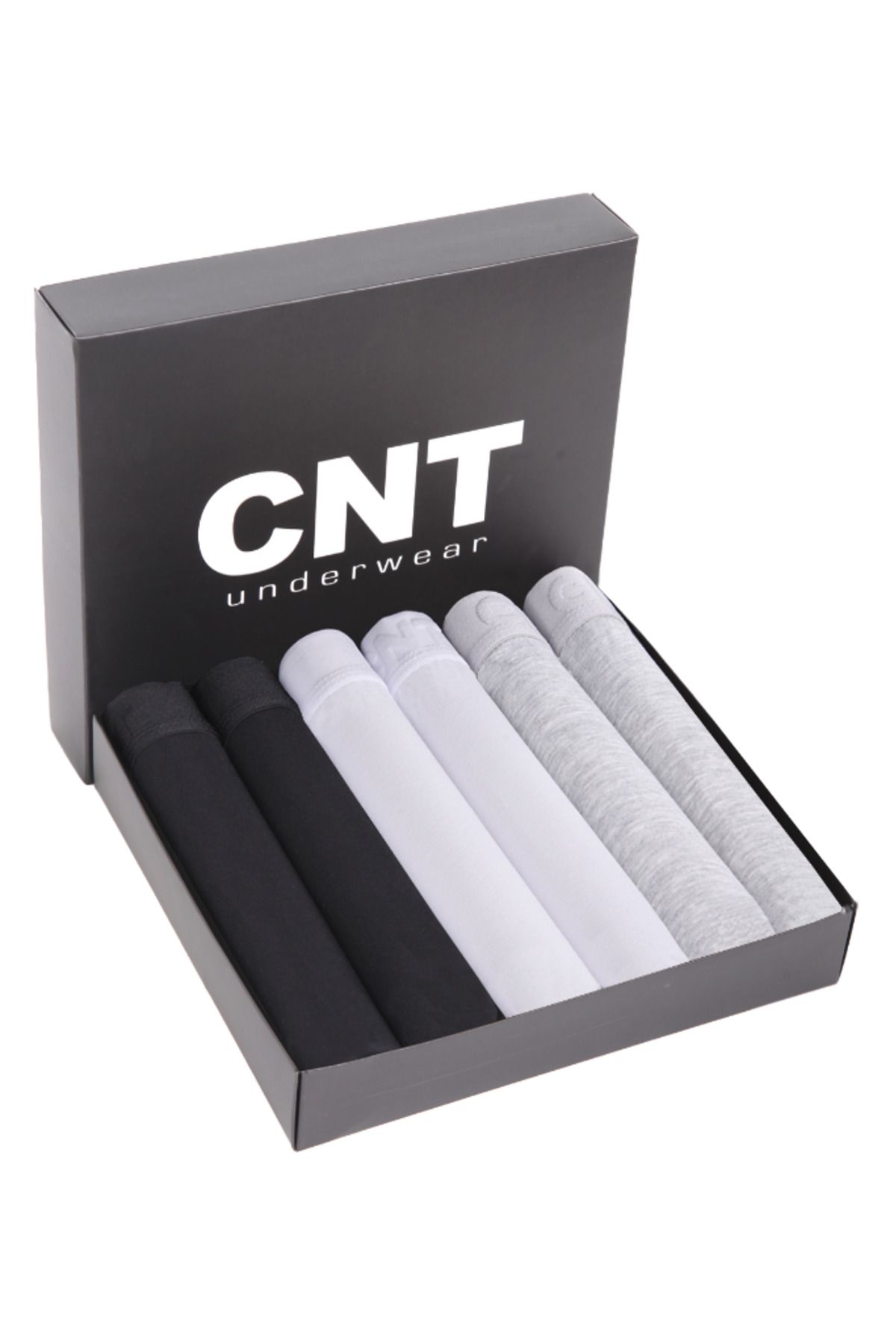 CNT-Men's 6 Pieces Cotton Lycra Premium Quality Boxers in Special Box 1