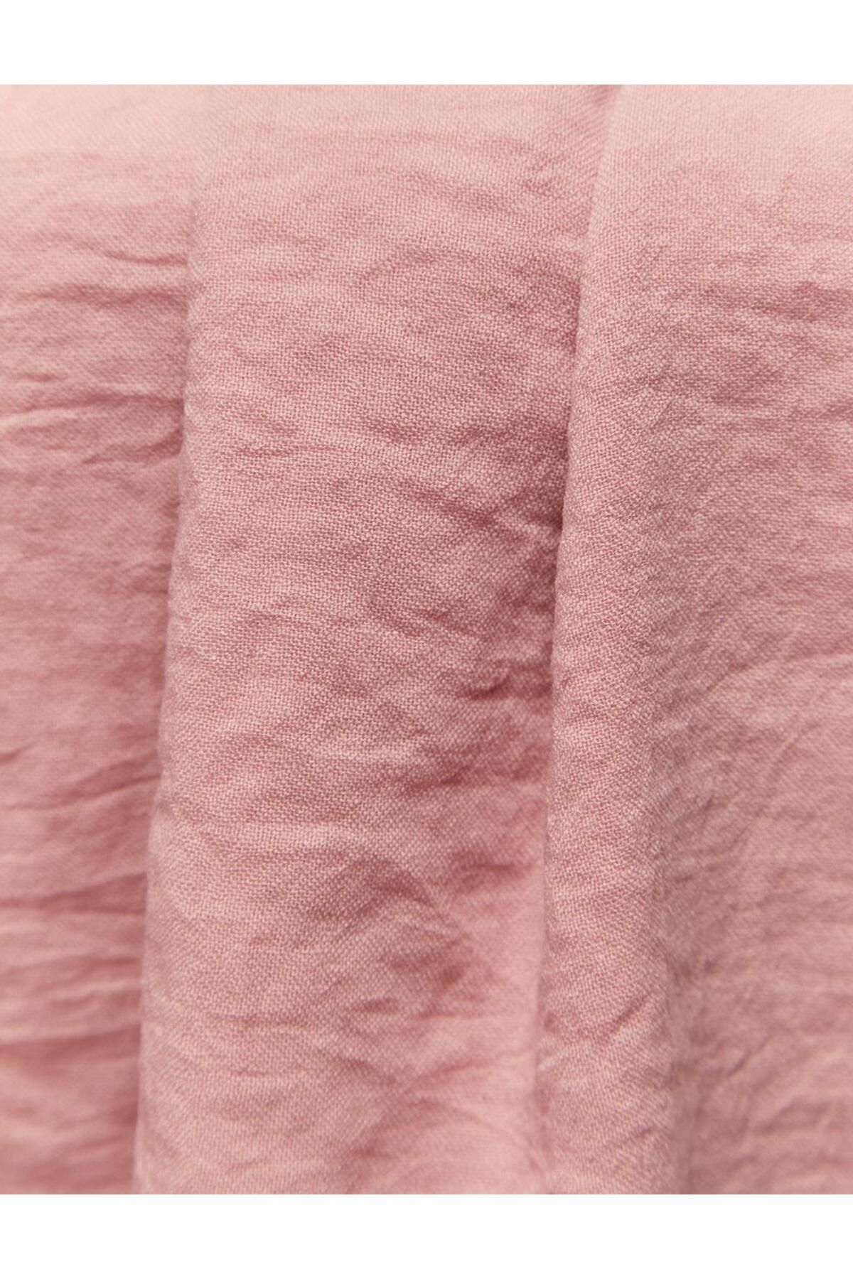 Kayra-Soft Cotton Look Krash Rose Pink 3