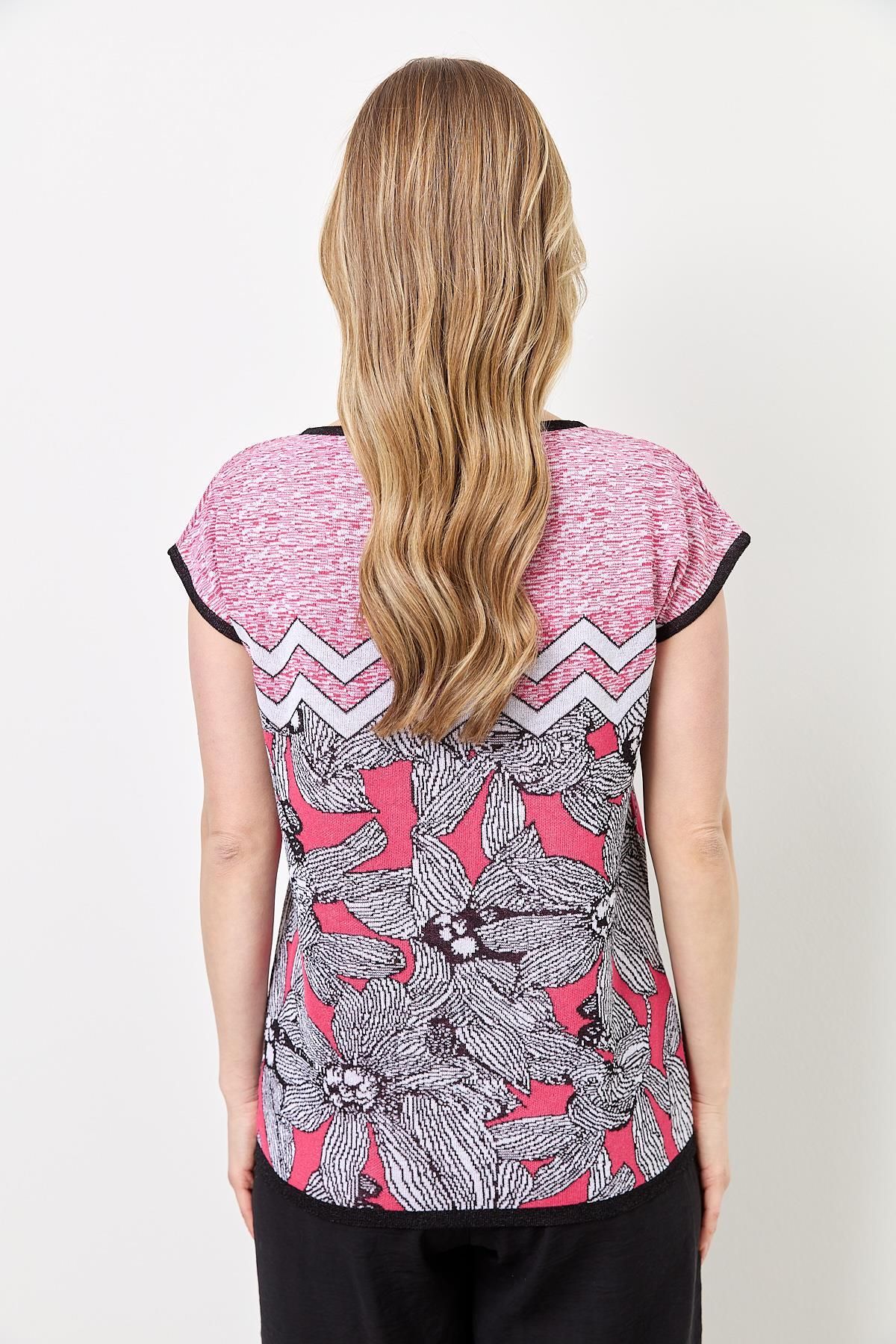 Two Mail-Low Sleeve Knitwear PINK 5
