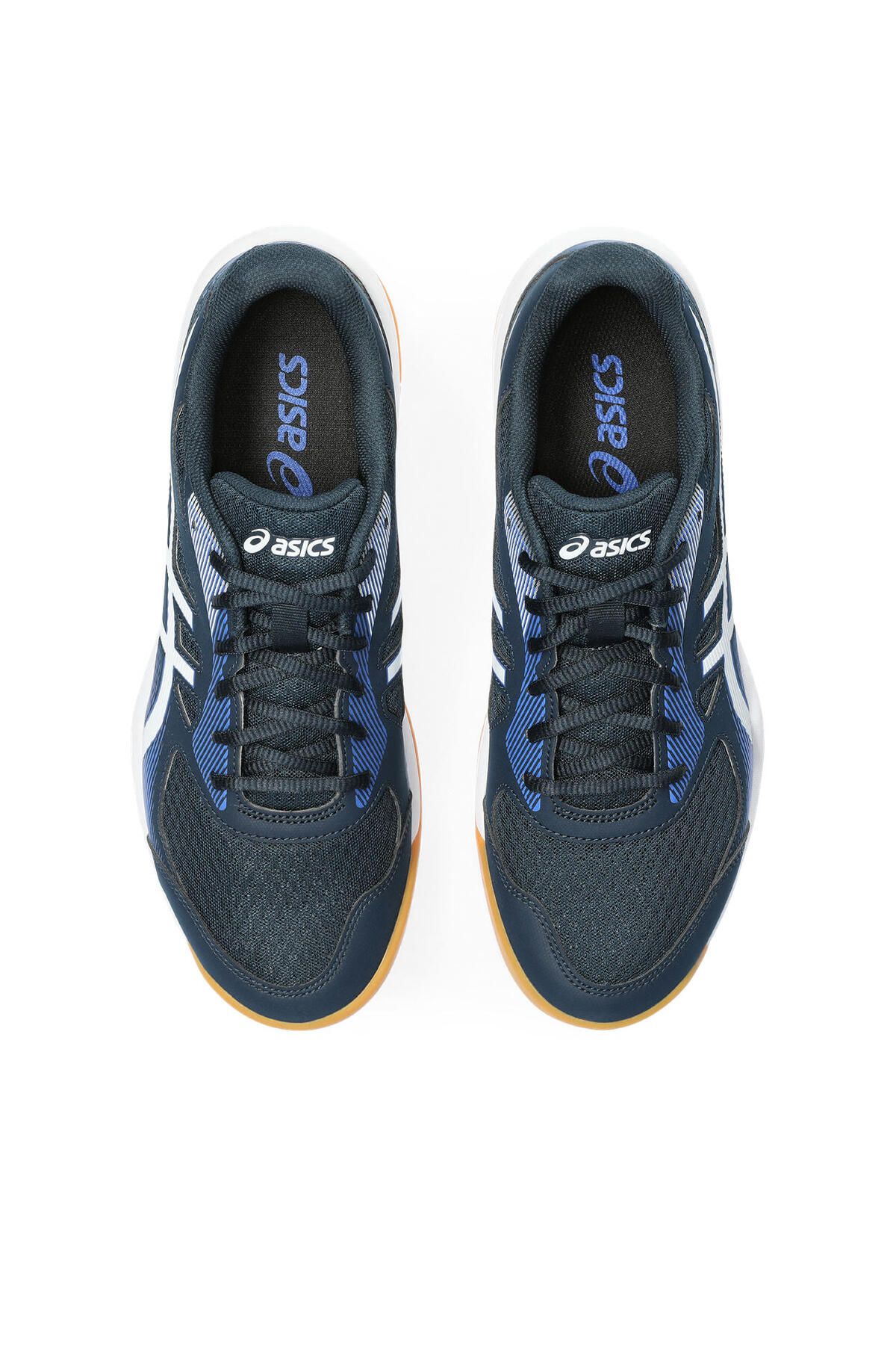 Asics کفش والیبال آبی سرمه ای مردانه Upcourt 5