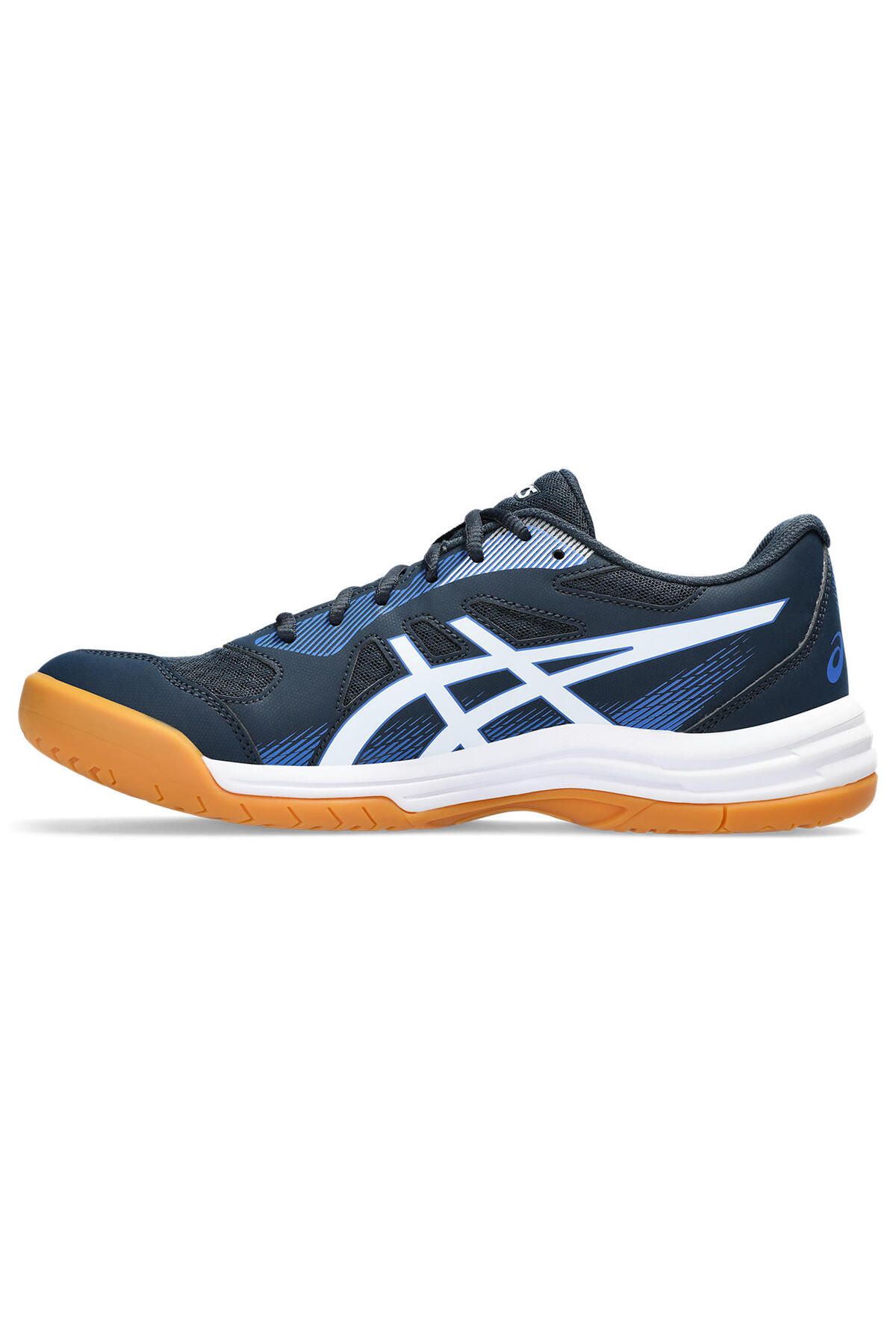 Asics کفش والیبال آبی سرمه ای مردانه Upcourt 5