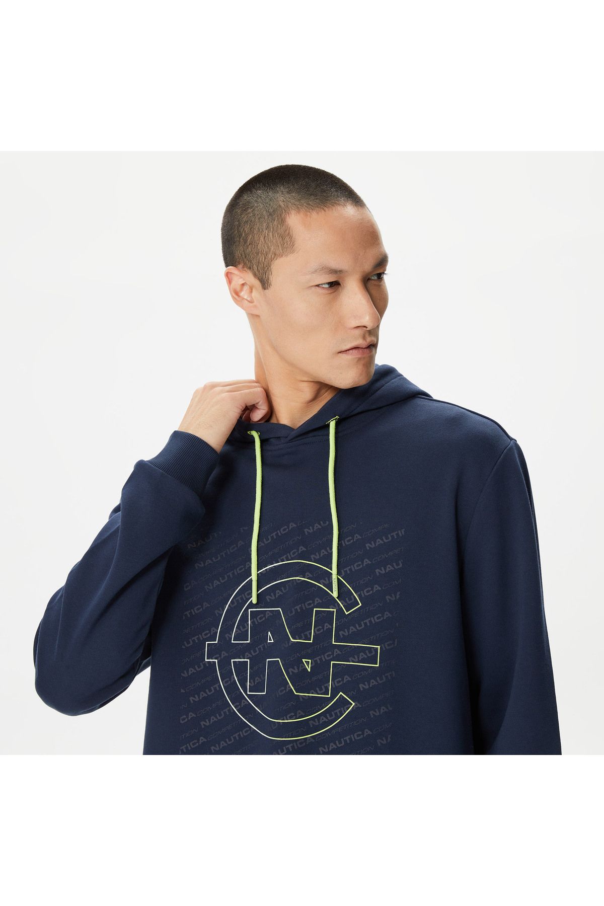 سویشرت آبی مردانه پیراهن کتانی مناسب Nautica