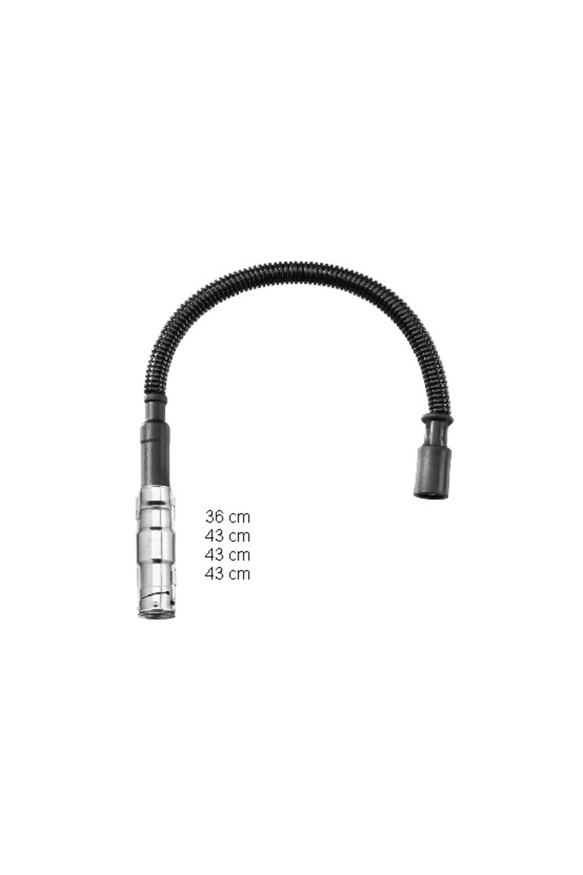 BERU-Zef1556 A9063206230 - Universal Spark Plug Cable Set 266/169/245 For All Vehicles 2
