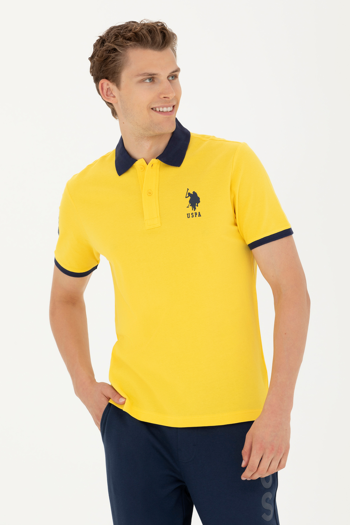 پولوشرت مردانه یقه پلو | یو اس پولو U.S. Polo Assn. TYB943541150413234 TR - تصویر 3