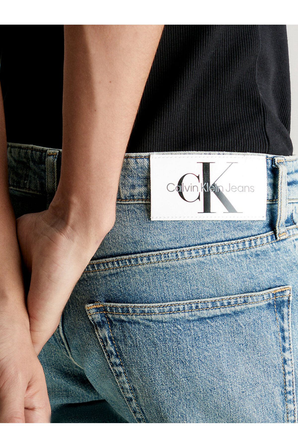 شلوار جین آبی مردانه اسکینی اورجینال Calvin Klein