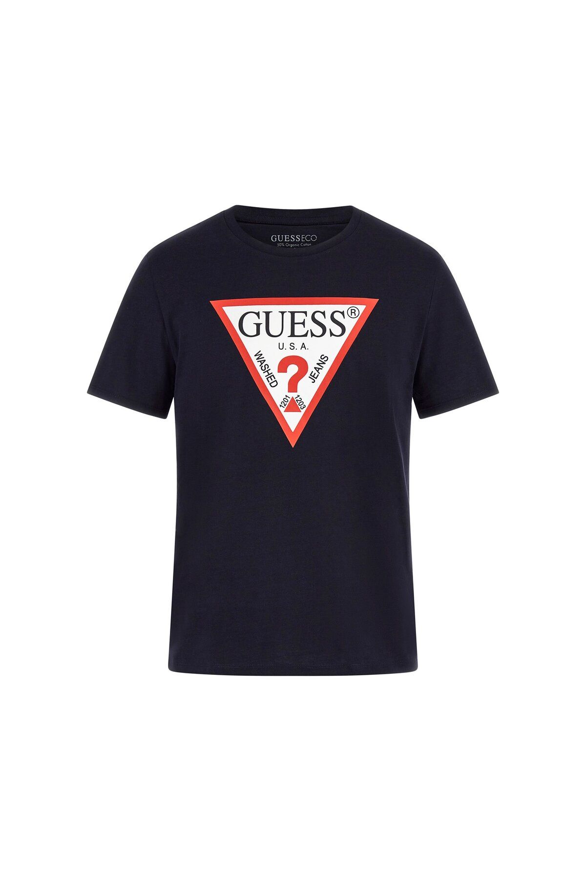 Guess-Cn Ss Original Logo Men's Slim Fit T-shirt 4