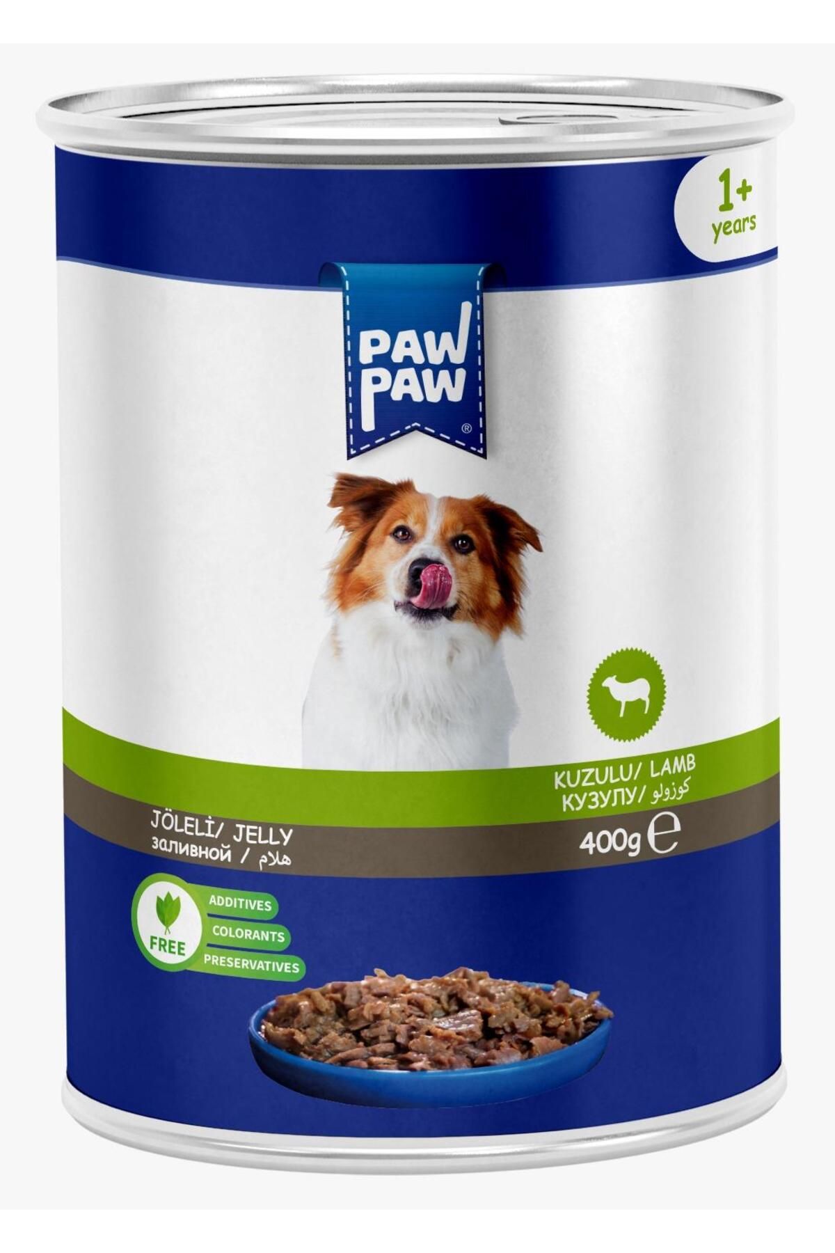 Paw Paw Kuzulu Köpek Konservesi 400gr