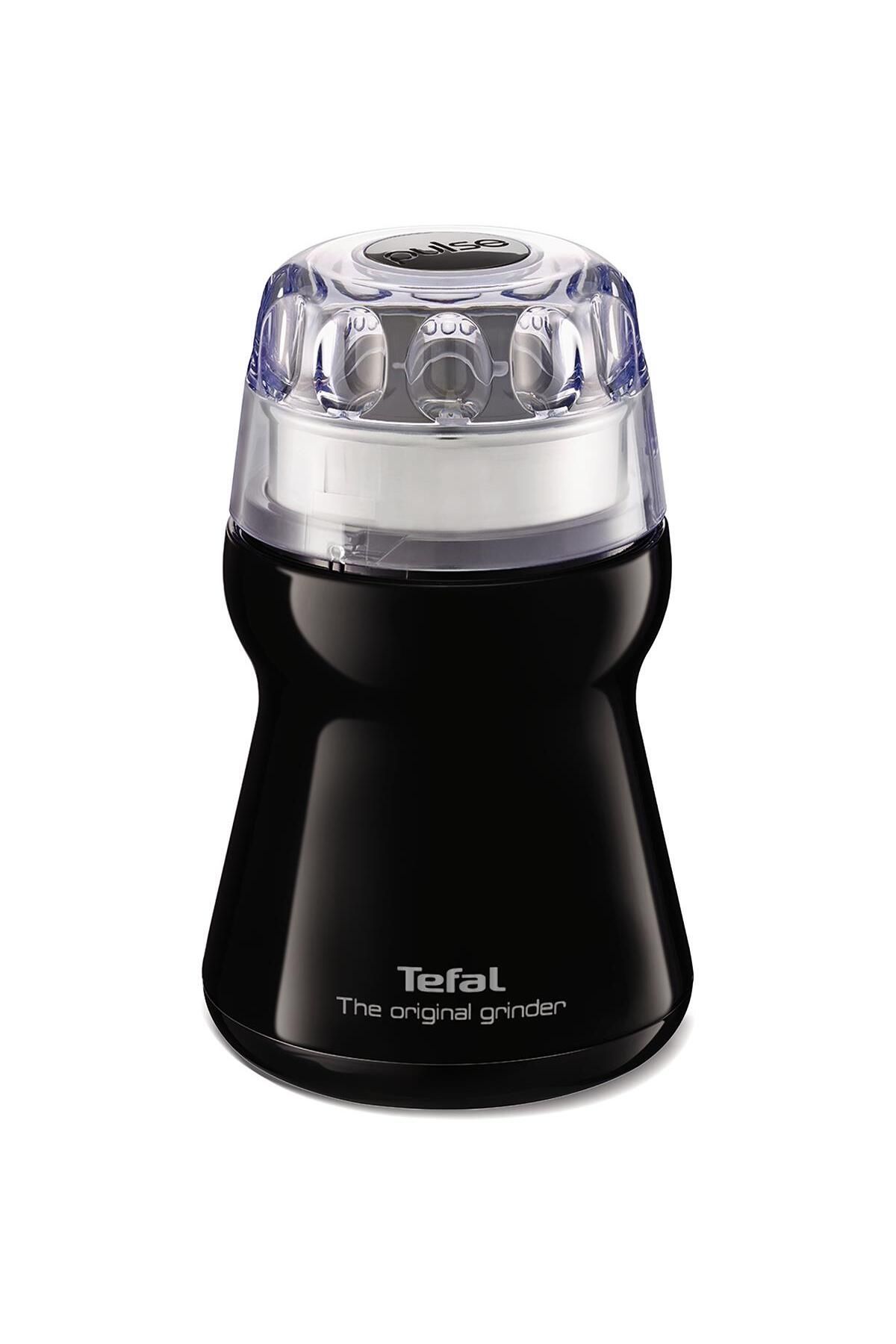 TEFAL Gt110838 50 gr Kapasiteli Paslanmaz Çelik Hazneli Kahve Ve Baharat Öğütücü Siyah - 1510001034