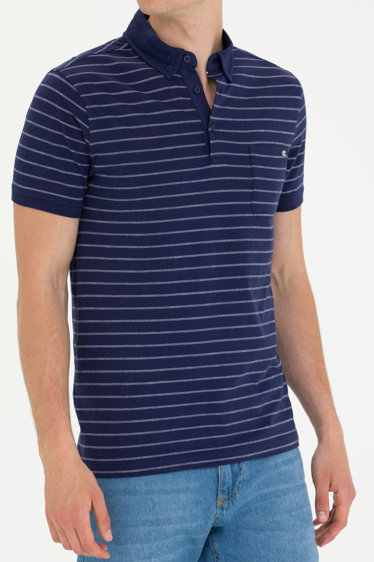 پولوشرت مردانه یقه پلو | یو اس پولو U.S. Polo Assn. TYCF563E7C246E6A00 TR - تصویر 6