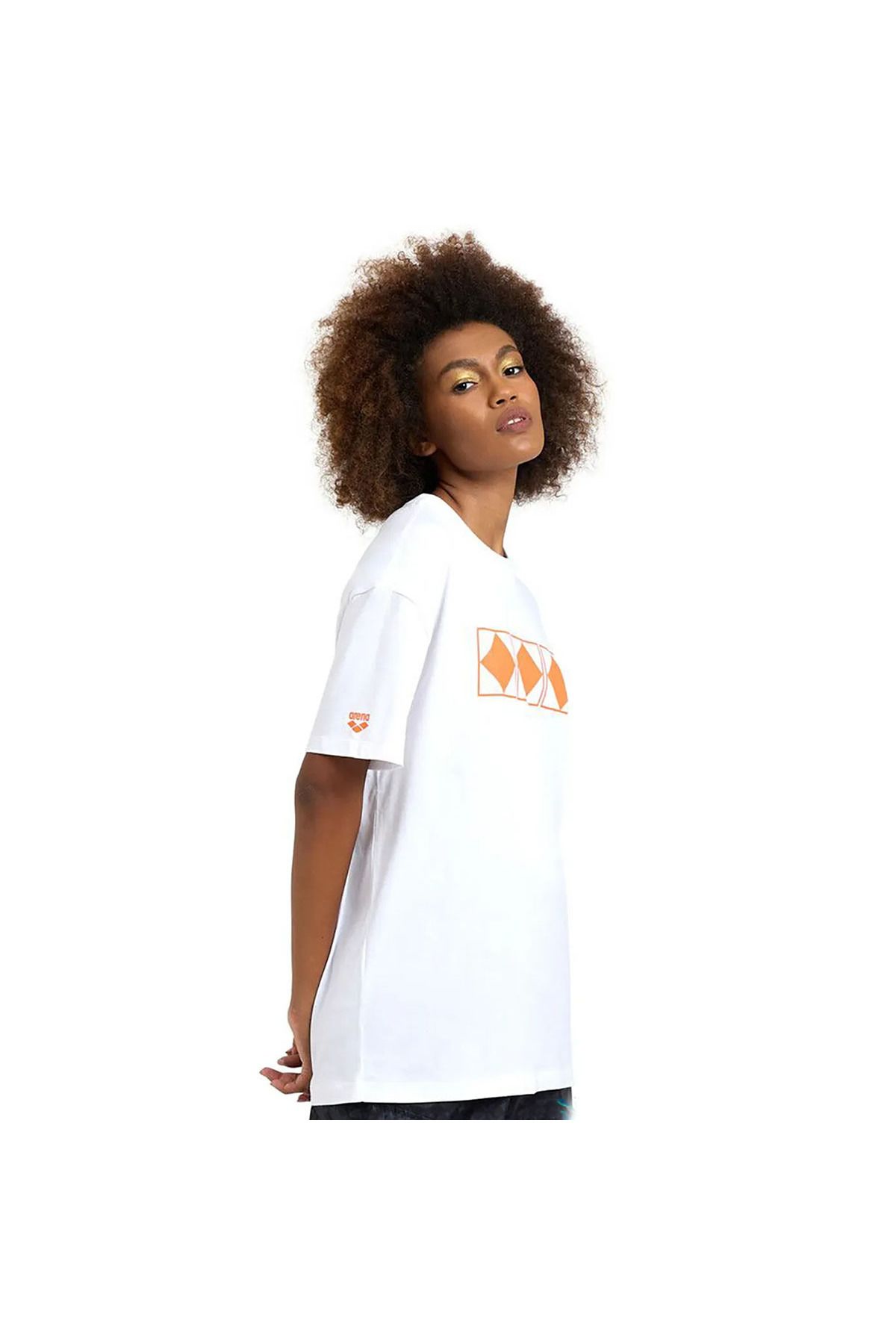 ARENA-50th Men's White Casual T-shirt -006245100 2