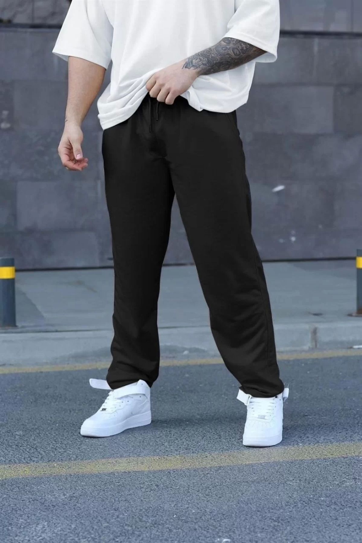CVS Unisex İki İplik Eşofman Altı - Siyah