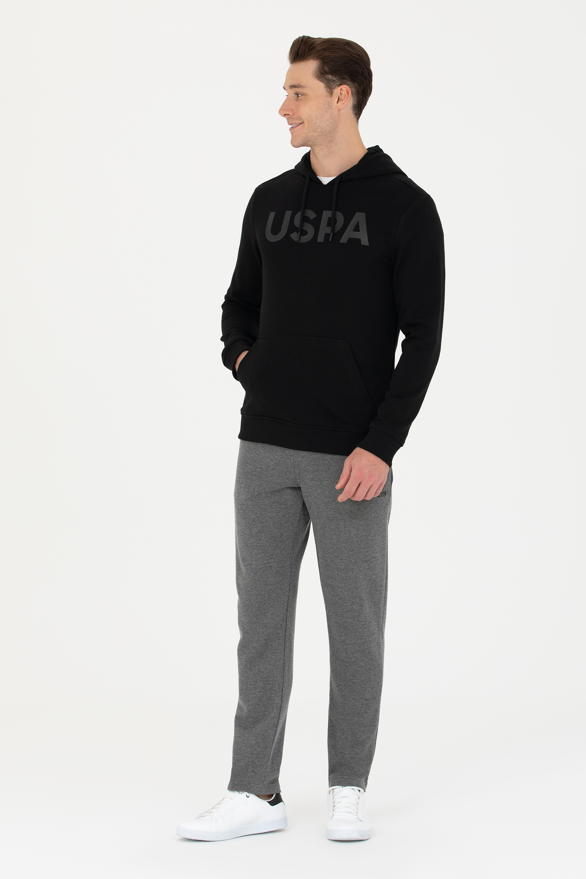 سویشرت مردانه هودی | یو اس پولو U.S. Polo Assn. 926083 TR - تصویر 4