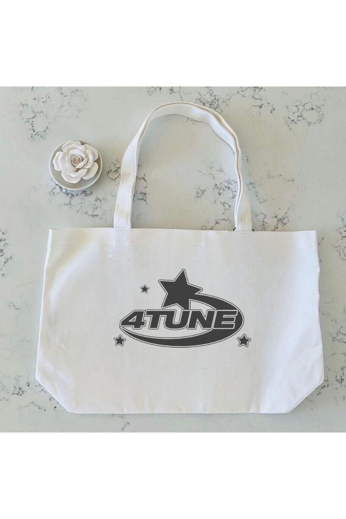 Toum 4 Tune Baskılı Omuz Çantası