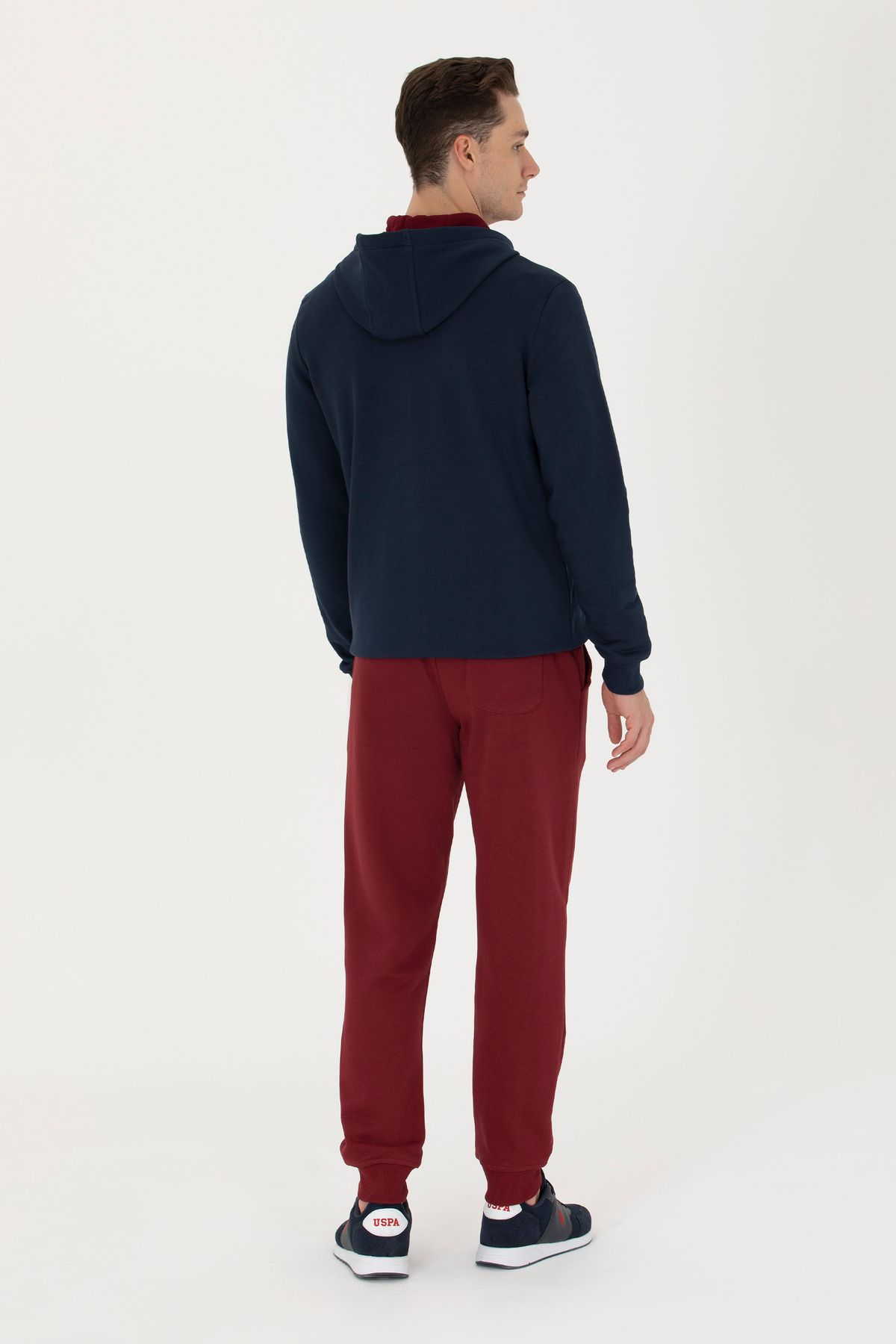 U.S. Polo Assn.-Men's Burgundy Sweatpants 50269408 -Vr014 4