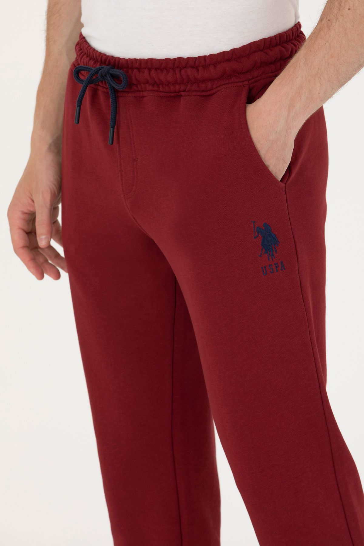 U.S. Polo Assn.-Men's Burgundy Sweatpants 50269408 -Vr014 6