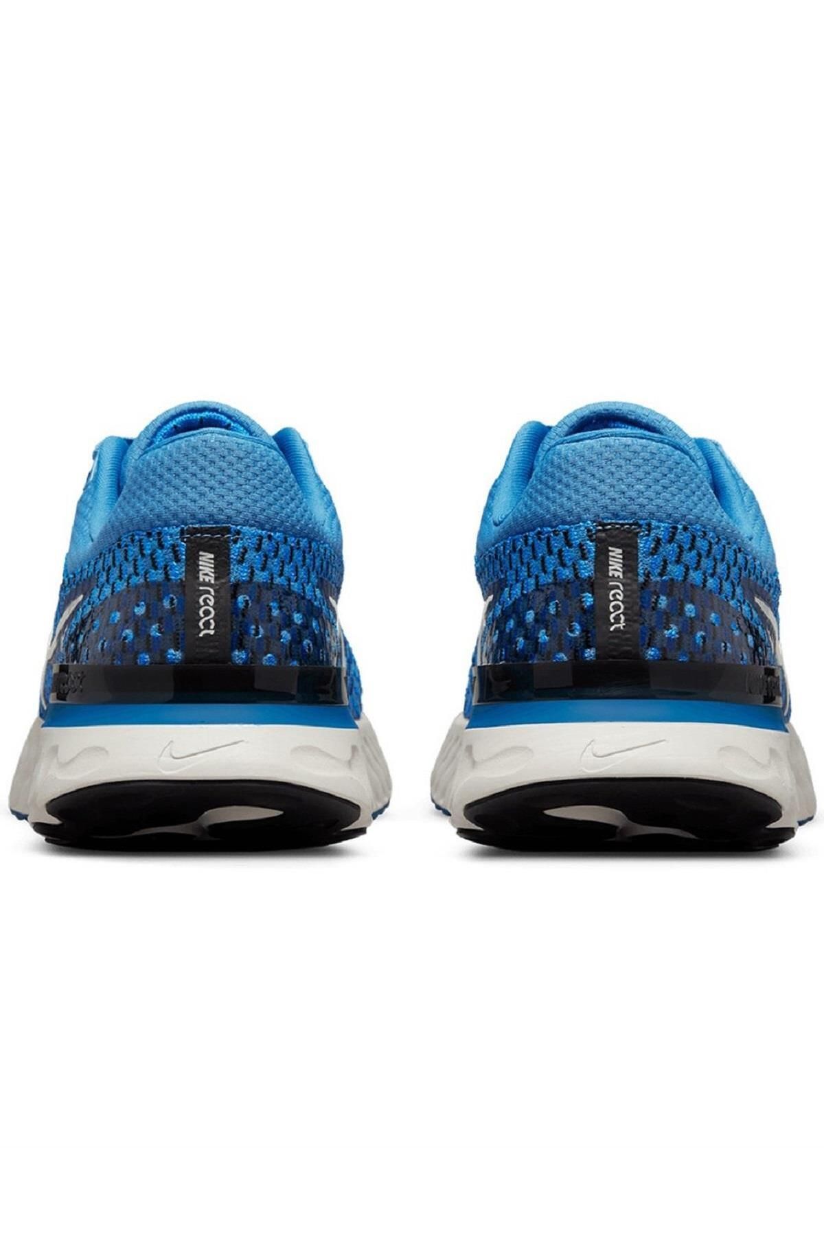 Nike-Pantofi de alergare Infinity React Run Flyknit 3 negru și albastru 7