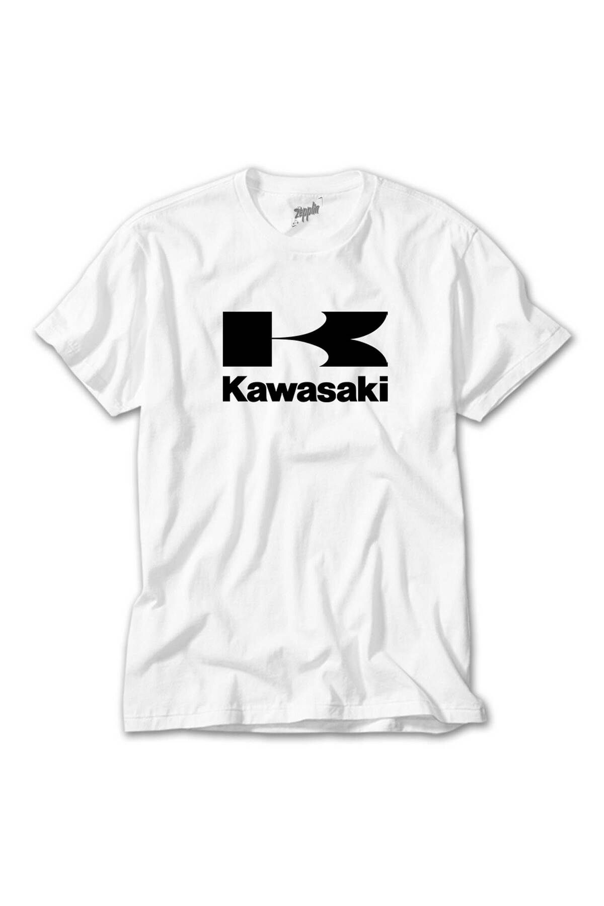 WAKHA Kawasaki Logo Beyaz Tişört