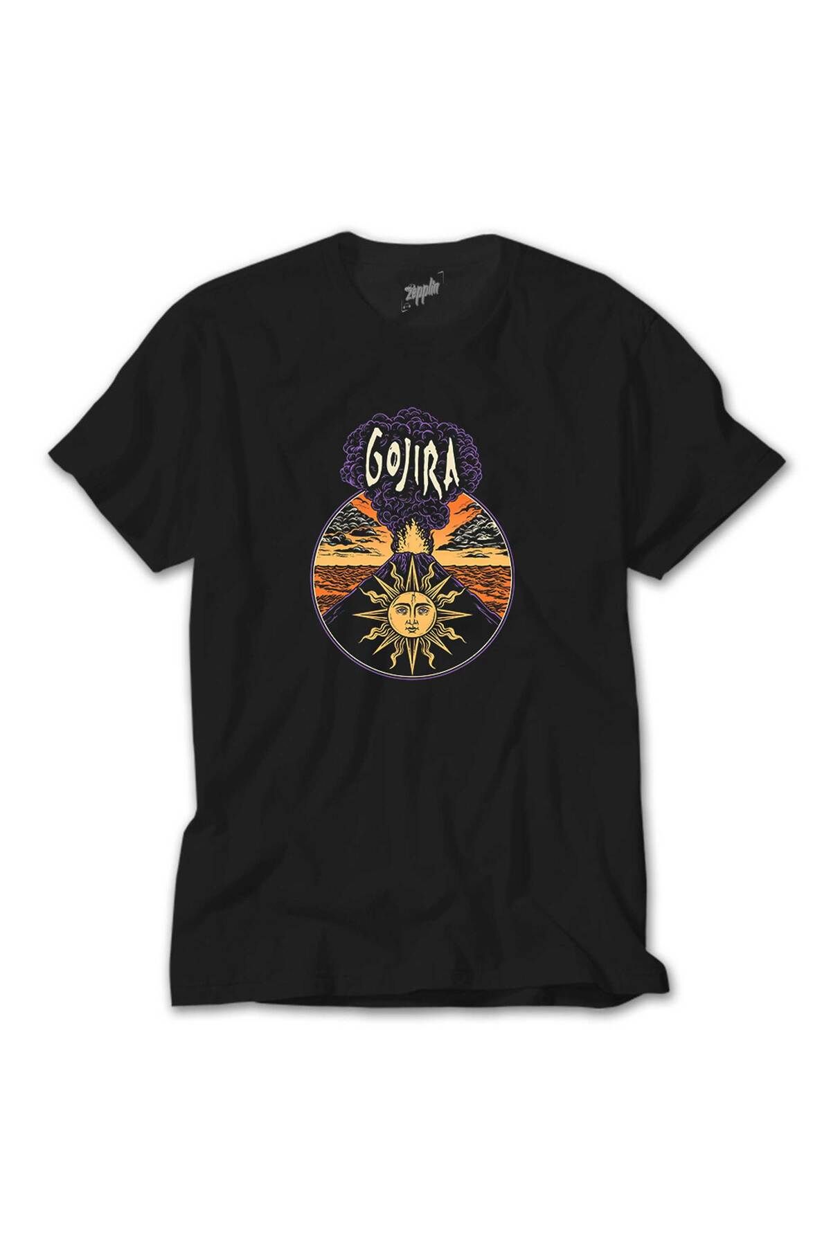 WAKHA Gojira Design Siyah Tişört