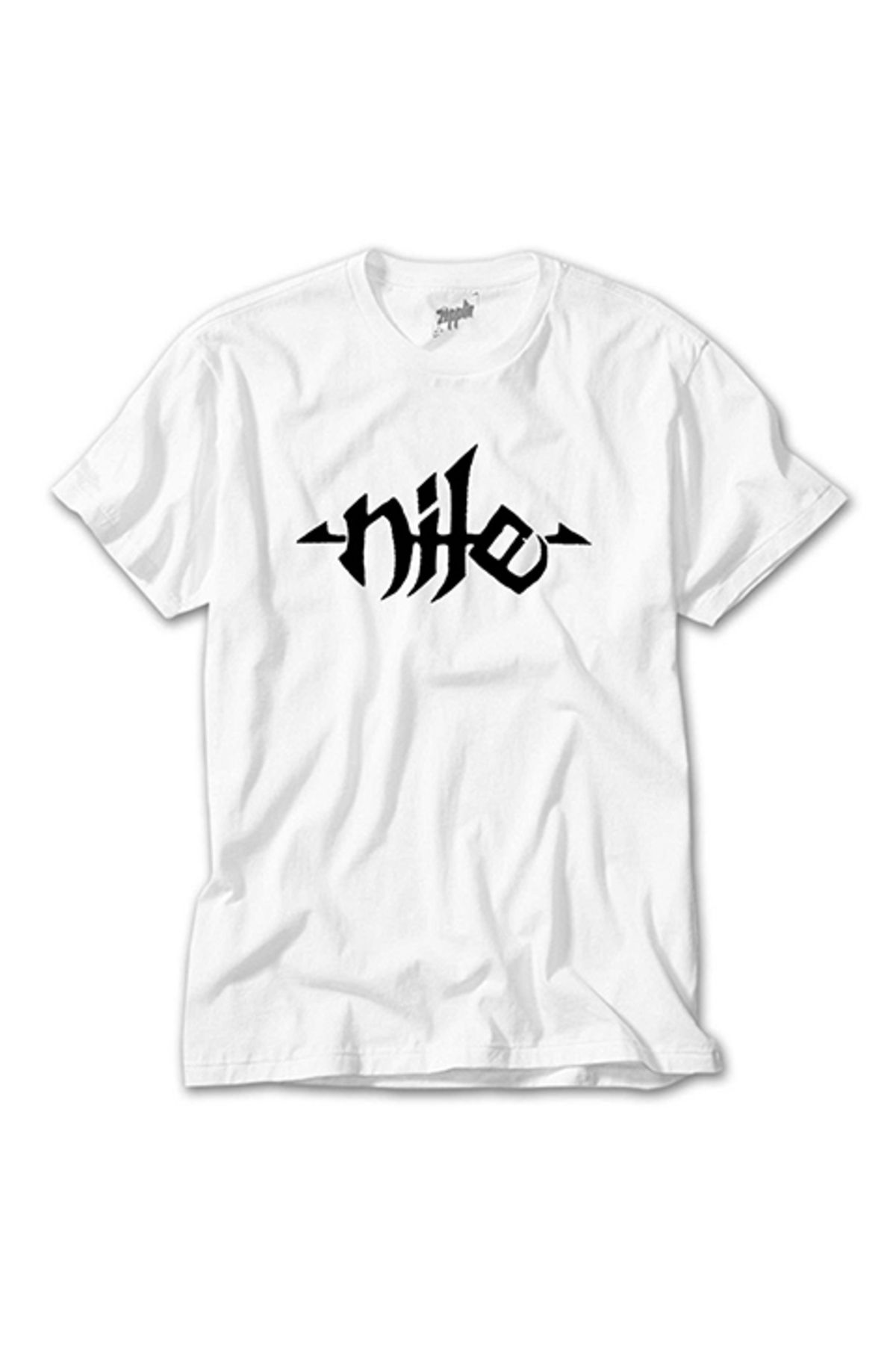 WAKHA Nile Logo Beyaz Tişört