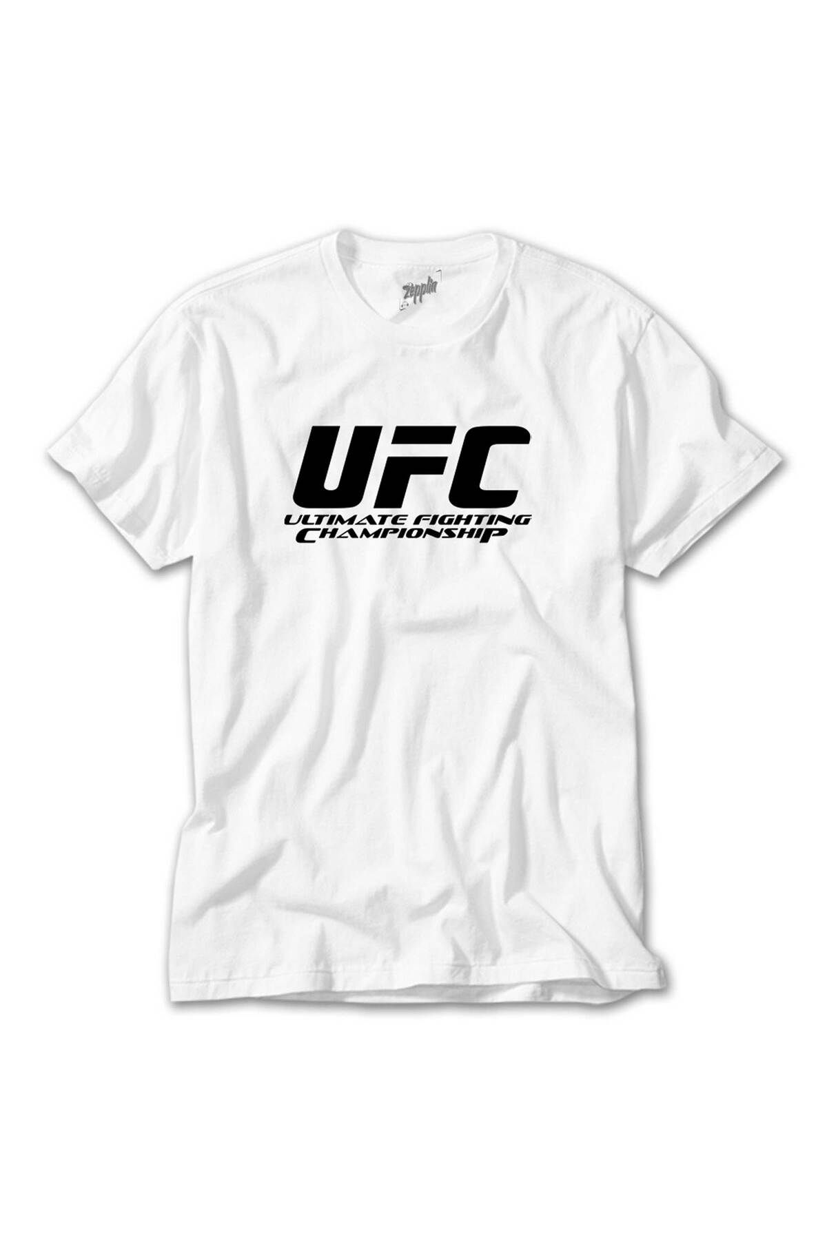 WAKHA UFC LOGO Ultimate Championship Beyaz Tişört