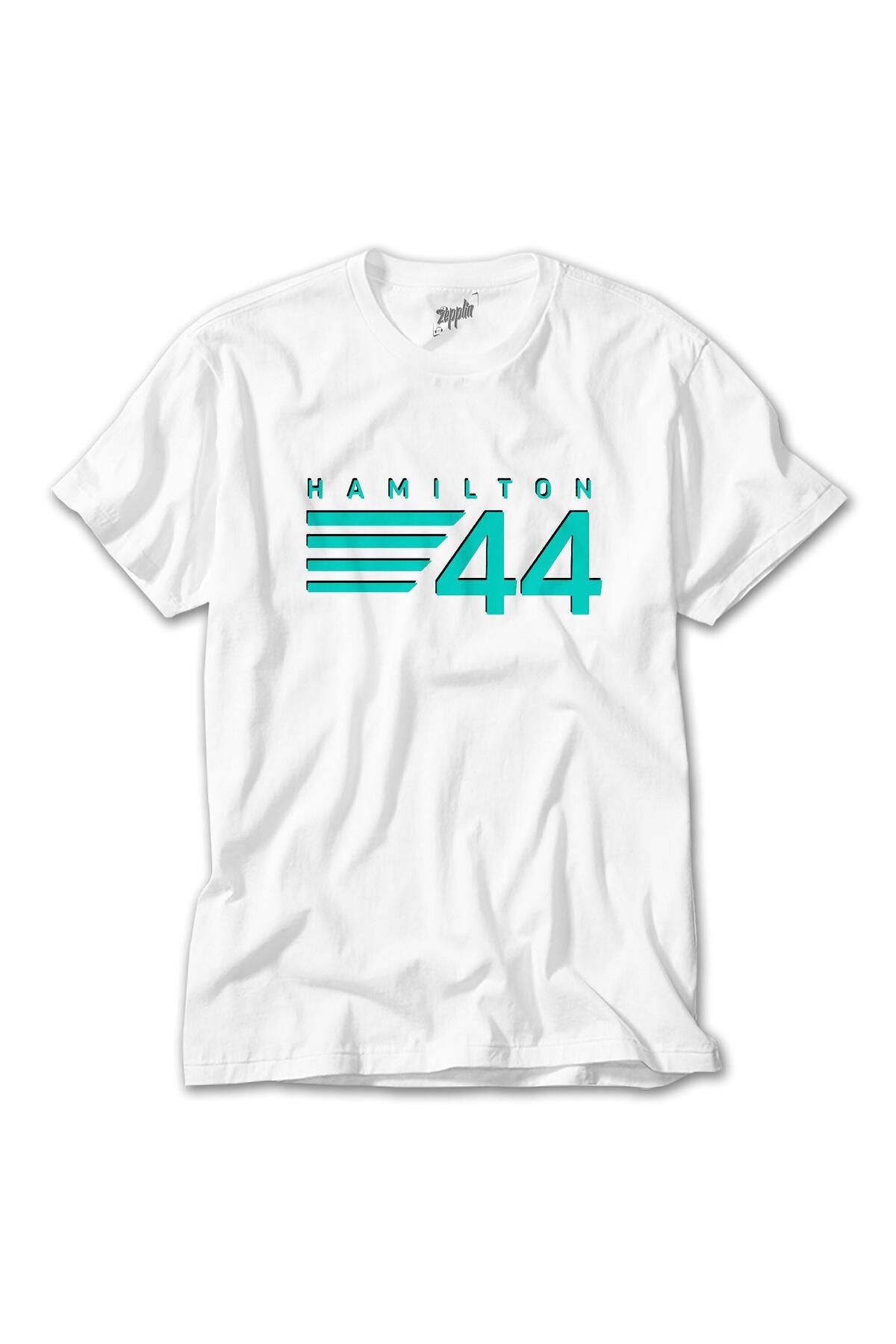 WAKHA Hamilton 44 Beyaz Tişört