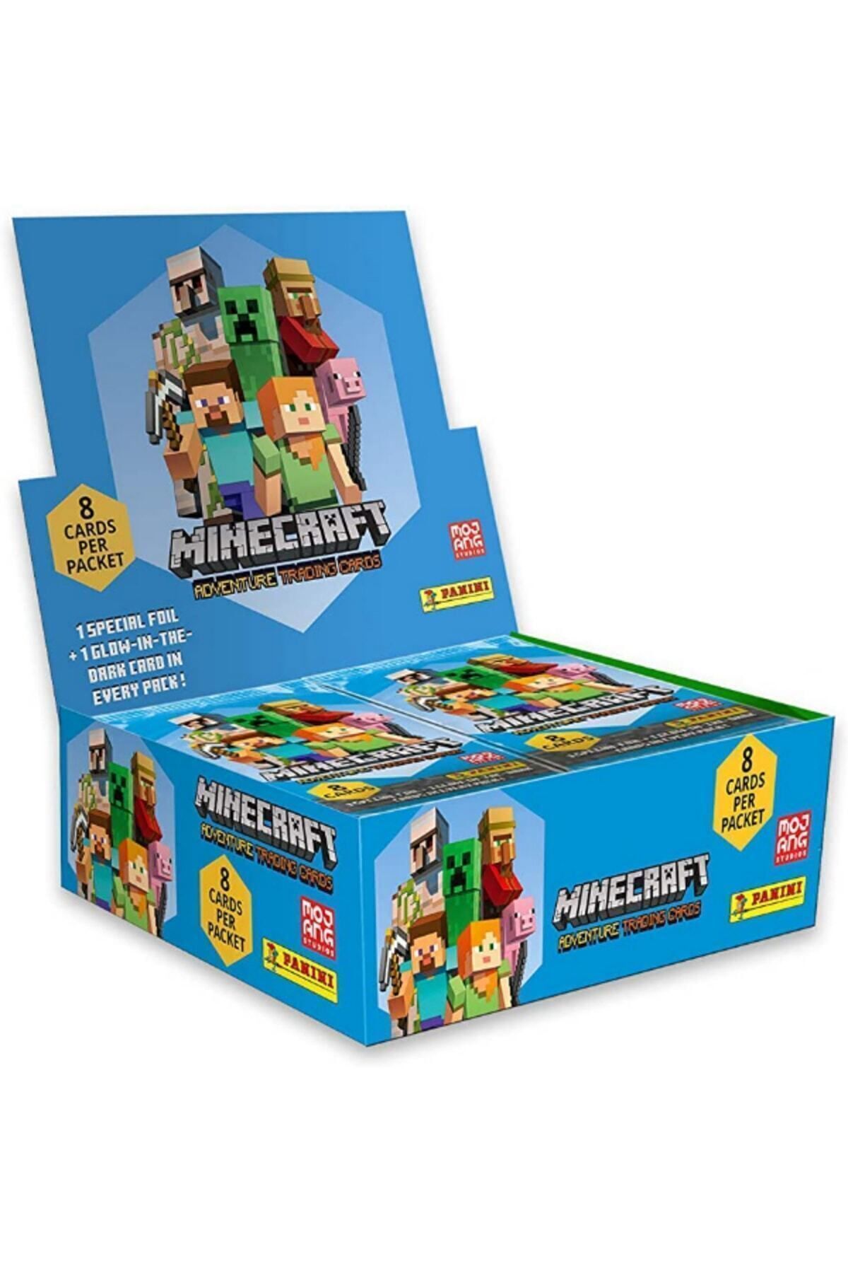 TOYFEST Panini Minecraft Trading Kart - 4 Paket fotoğrafı 3 (önizleme)
