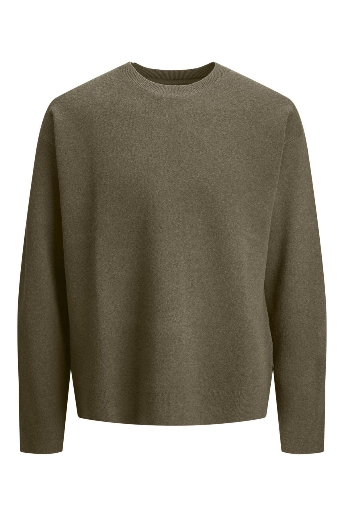 Jack & Jones Premium-Strickpullover mit Rundhals Einfarbig Strickpullover mit Rundhals 1