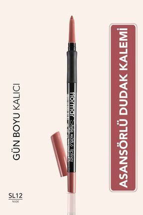 Flormar Suya Dayanıklı Asansörlü Dudak Kalemi (Nude) - Stylematic Lipliner - ...