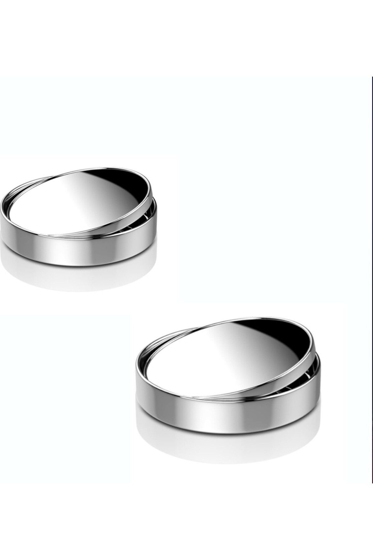 BTM OTOMOTİV Ayna Kör Nokta Yuvarlak Oynar Krom 5CM 2'Lİ SY-028A