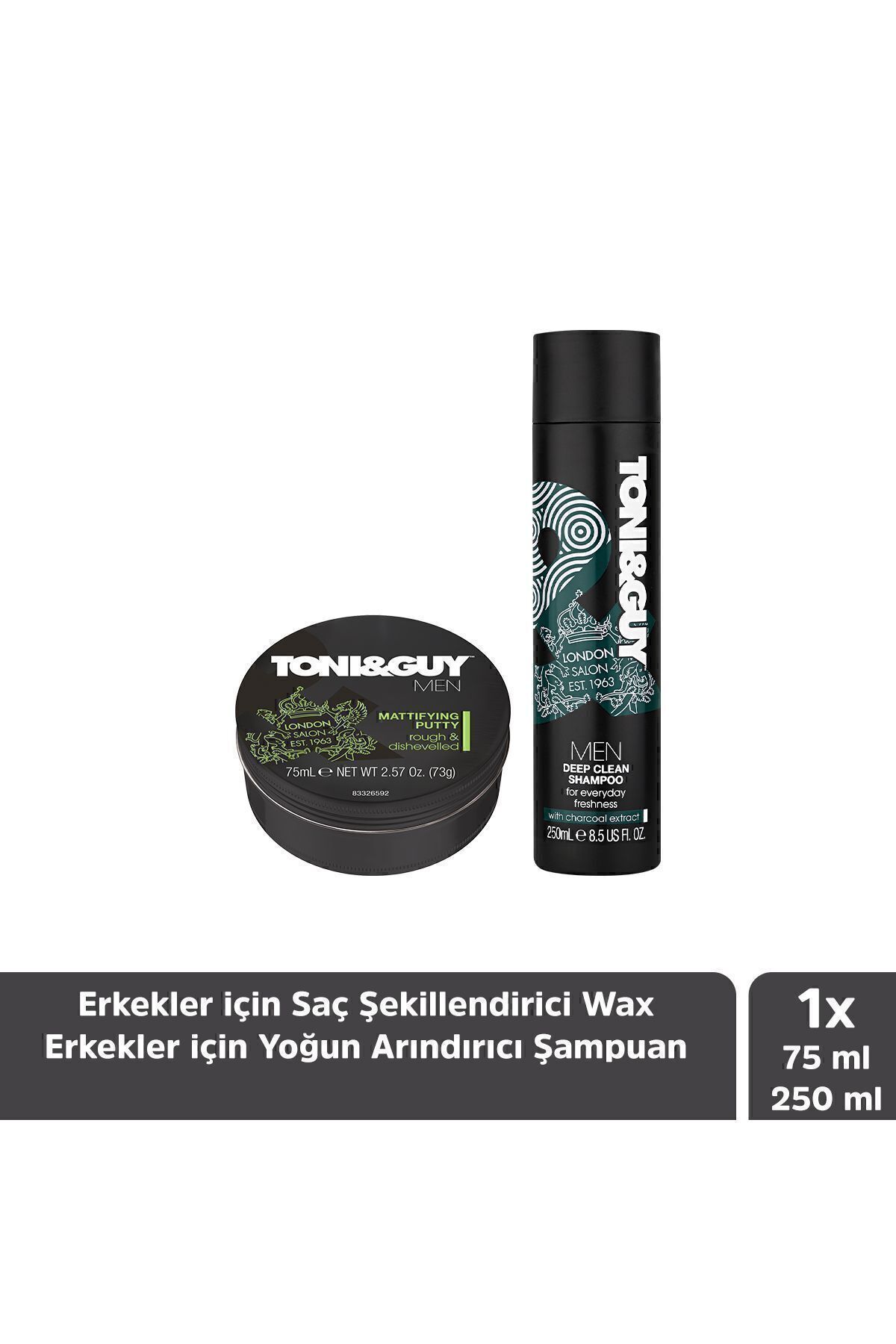 ست مخصوص مراقبت از مو مردانه Toni Guy