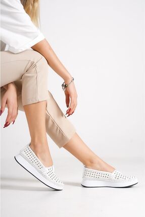 AYAKKABİSEPETİ Deri Kadın Comfort Anne Ayakkabı