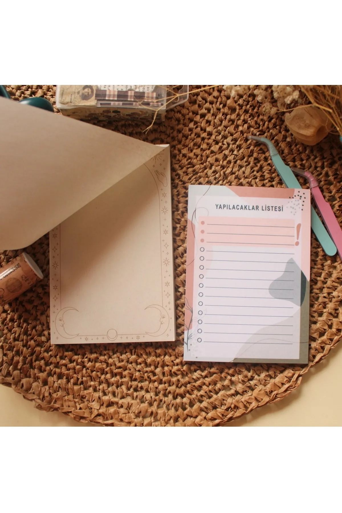 TRENDİN YOLU-Two Notepads - Checked Copy Journal List 4