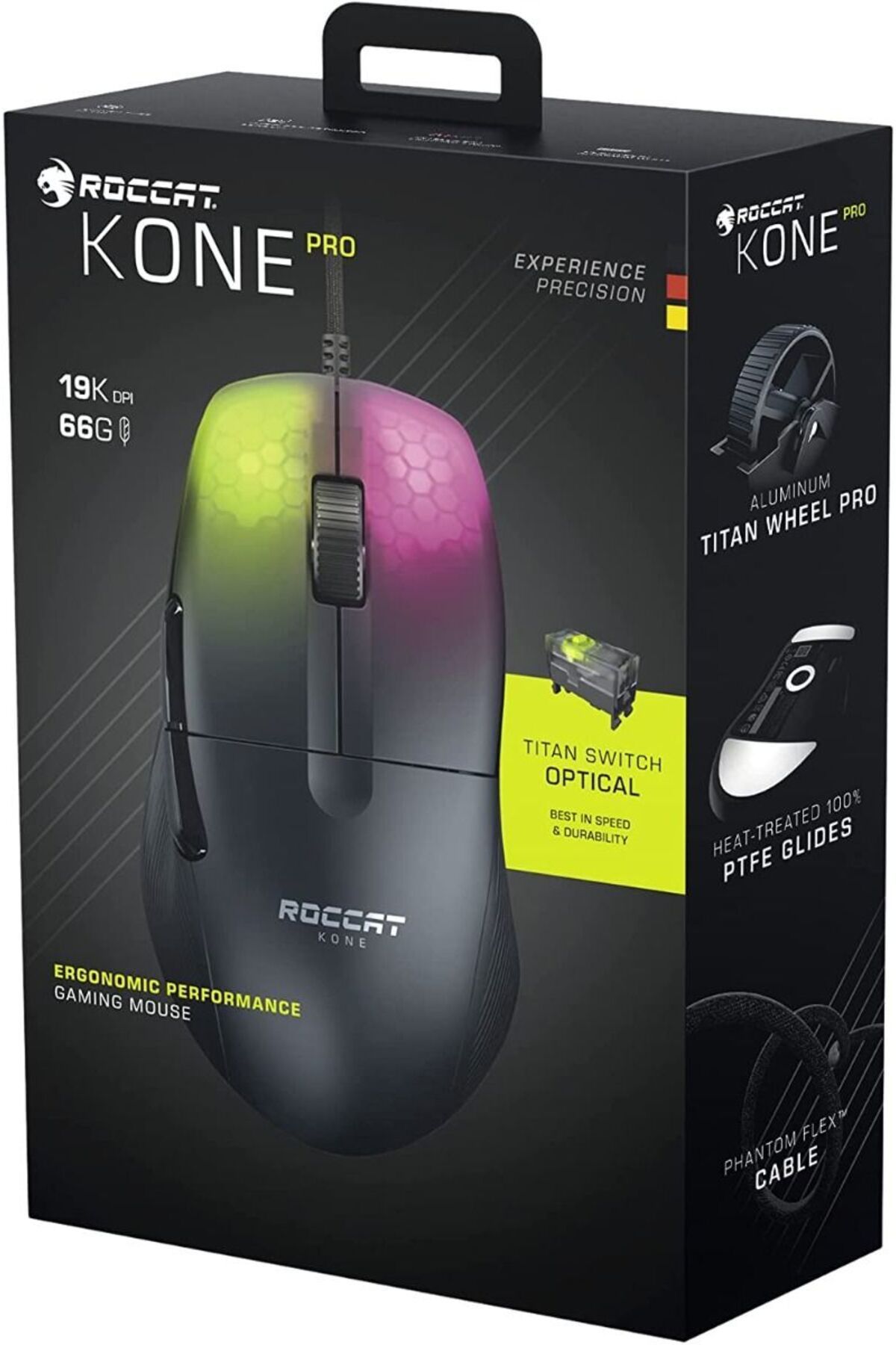 Roccat-ماوس الألعاب Kone Pro باللون الأسود 8