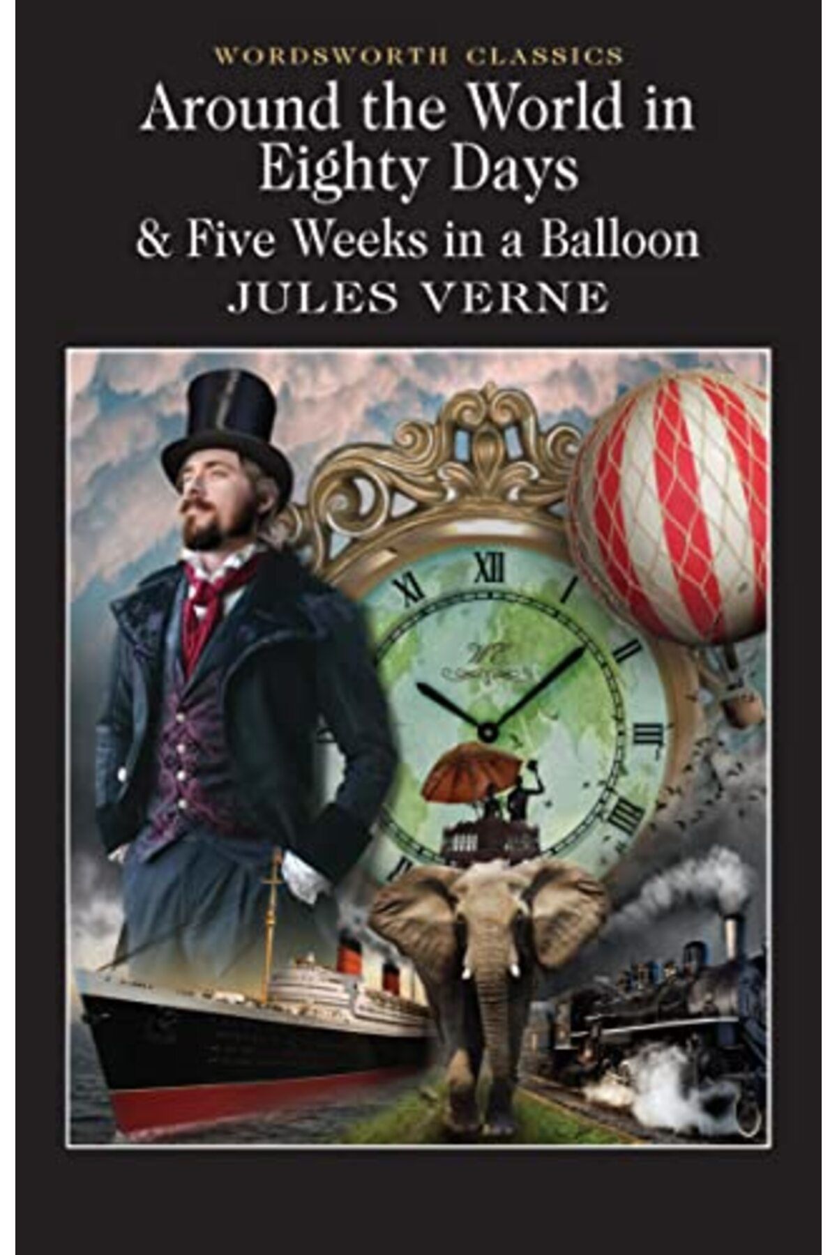 Çbs-Around The World In Eighty Days Wordsworth Classics 1