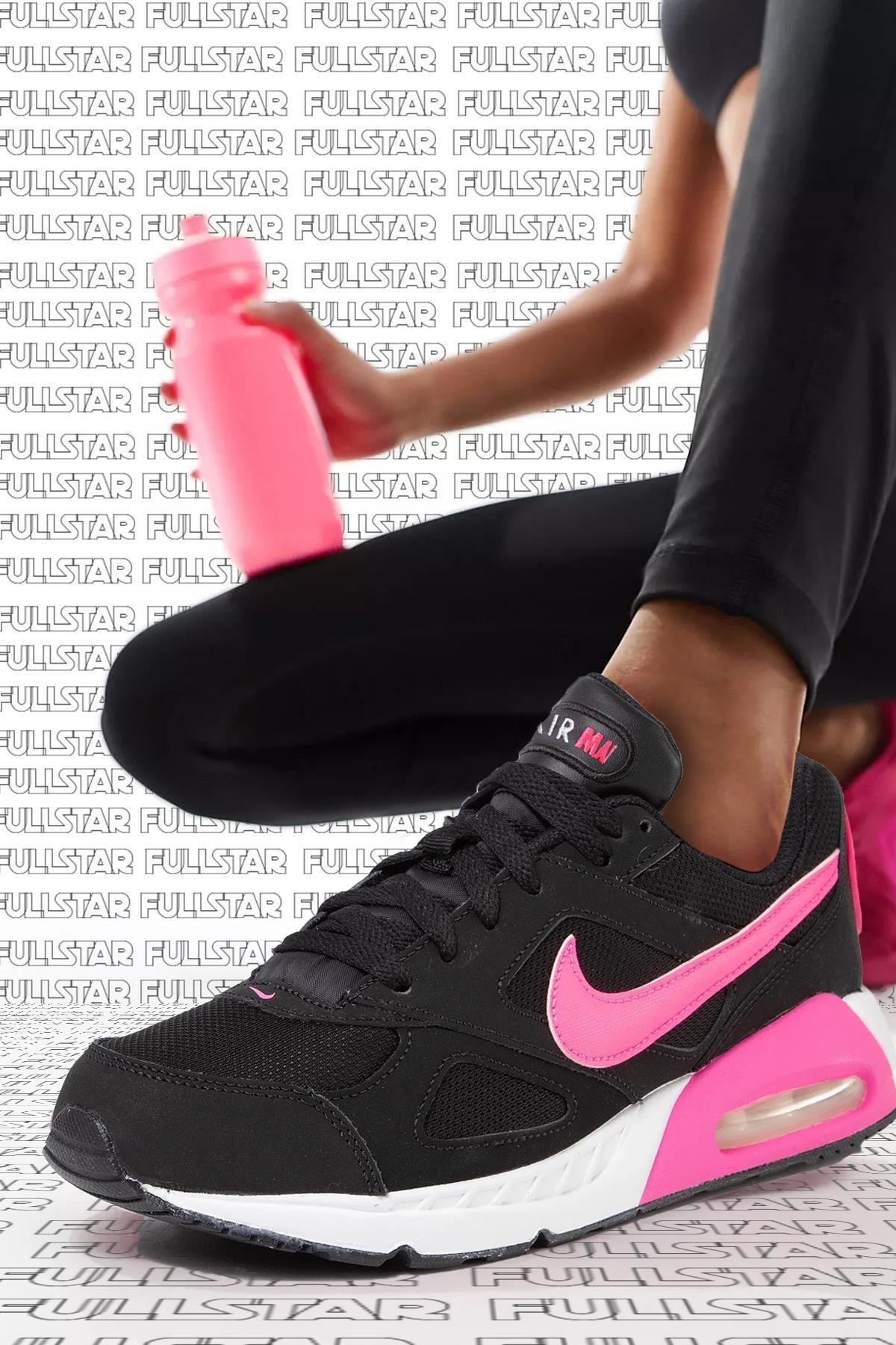 Nike Air Max ivo Women GS Sneaker Black Casual Women s Sports Shoes Black Pink Trendyol