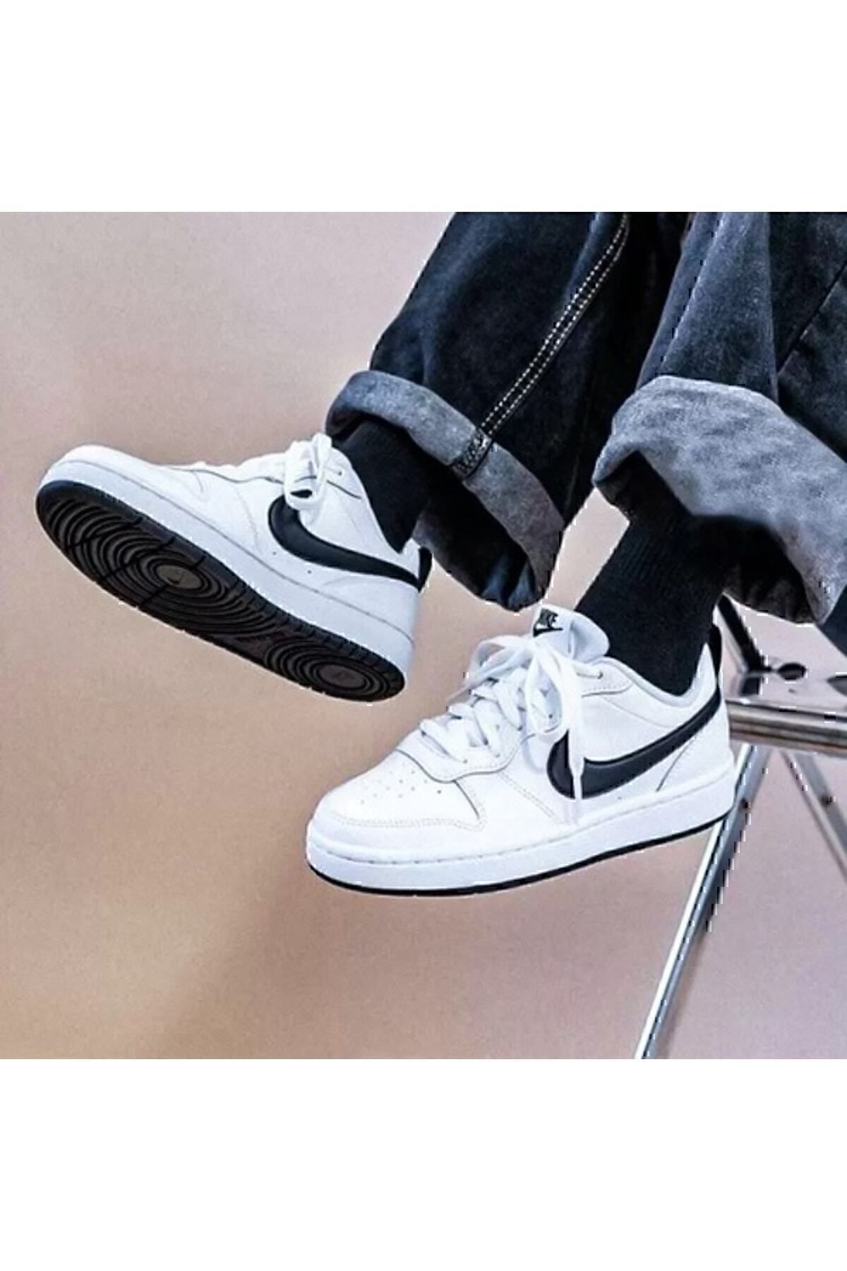 کفش کتاني  Bq5448104 Court Borough Low 2 Unisex Sports سفيد