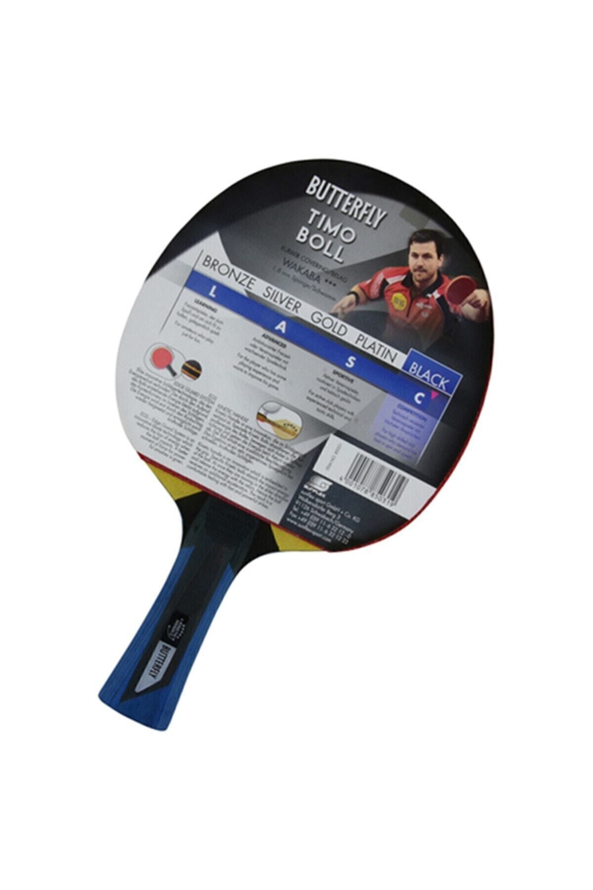 راکت پینگ‌پنگ Timo Boll Black | طراحی حرفه‌ای   BUTTERFLY